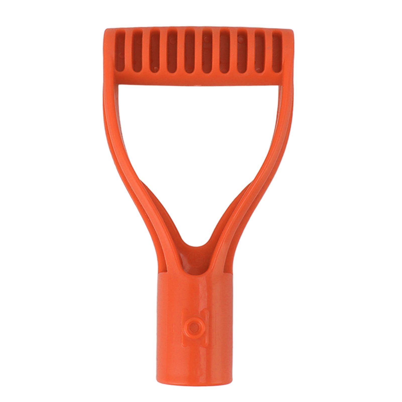 Spade Handle Plastic 32mm Inner Diameter D Grip Handle Shovel Handle Replacement for Snow Shovel Digging Raking Orange - Image 1
