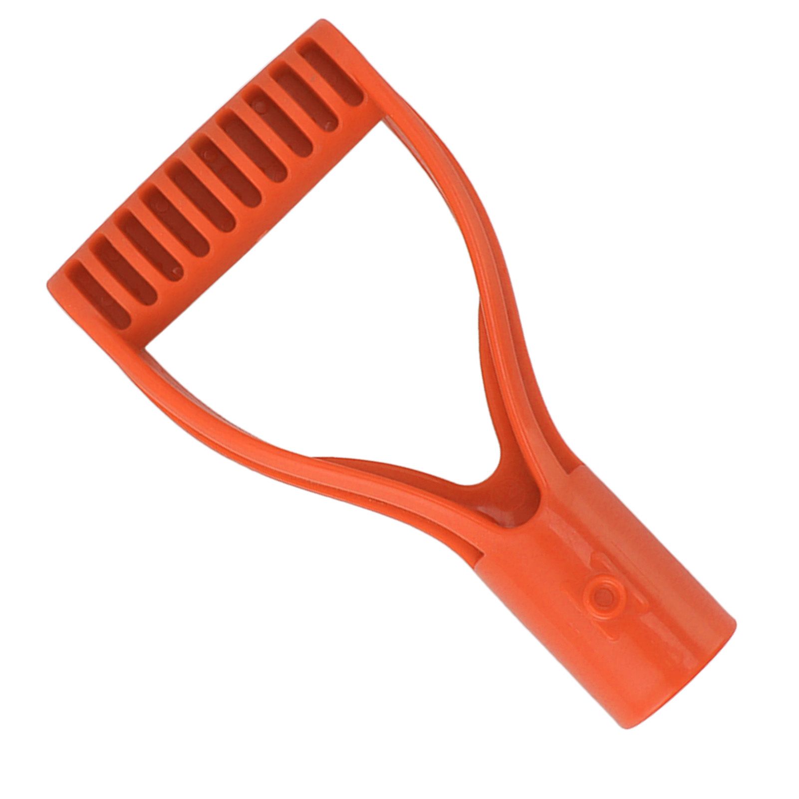 Spade Handle Plastic 32mm Inner Diameter D Grip Handle Shovel Handle Replacement for Snow Shovel Digging Raking Orange - Image 3