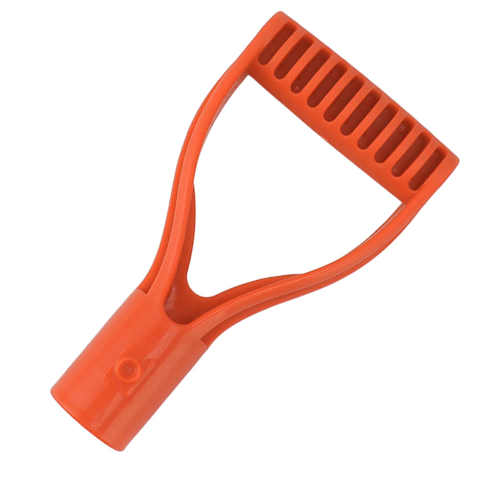 Spade Handle Plastic 32mm Inner Diameter D Grip Handle Shovel Handle Replacement for Snow Shovel Digging Raking Orange - Image 4