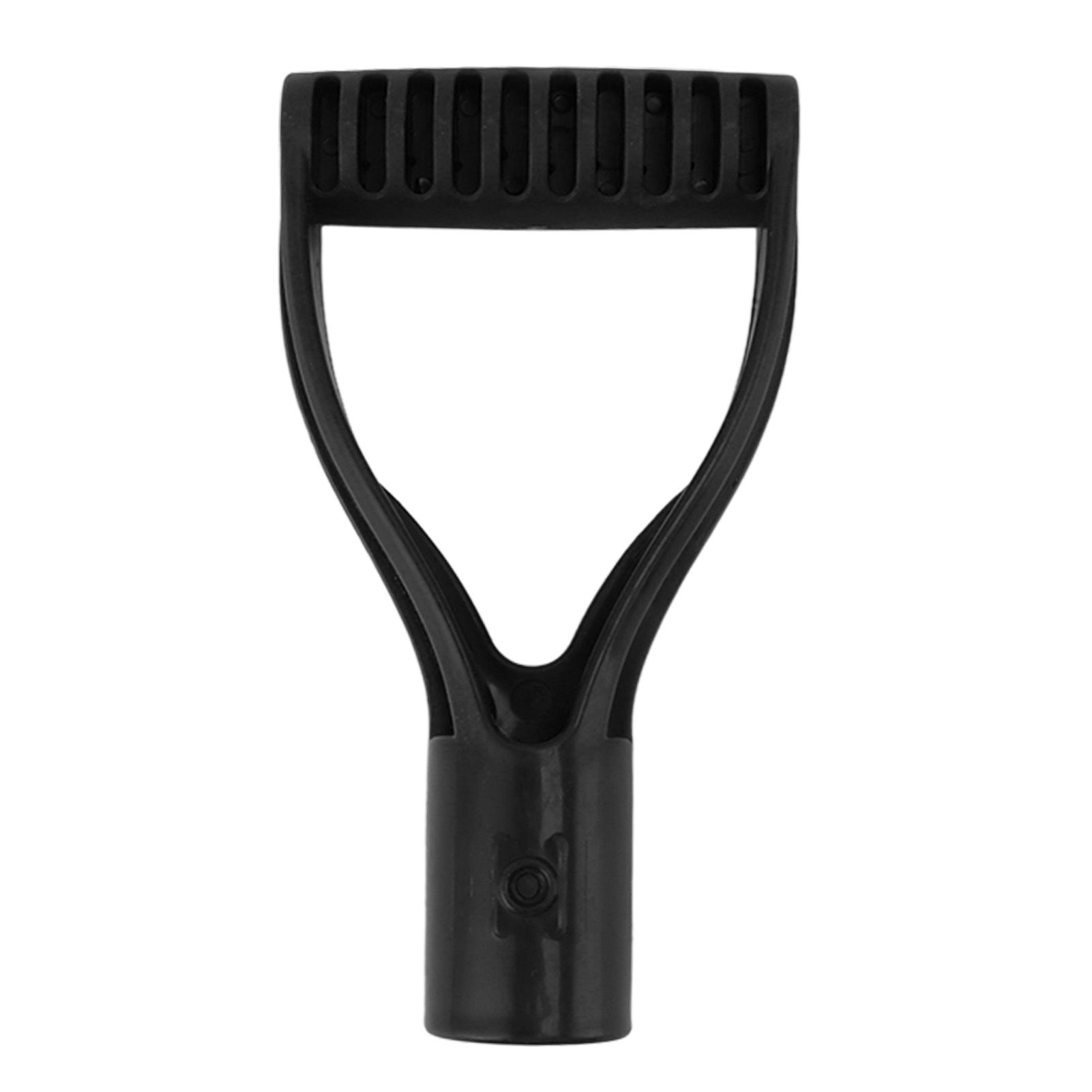 Spade Handle Plastic 32mm Inner Diameter D Grip Handle Shovel Handle Replacement for Snow Shovel Digging Raking Black - Image 1