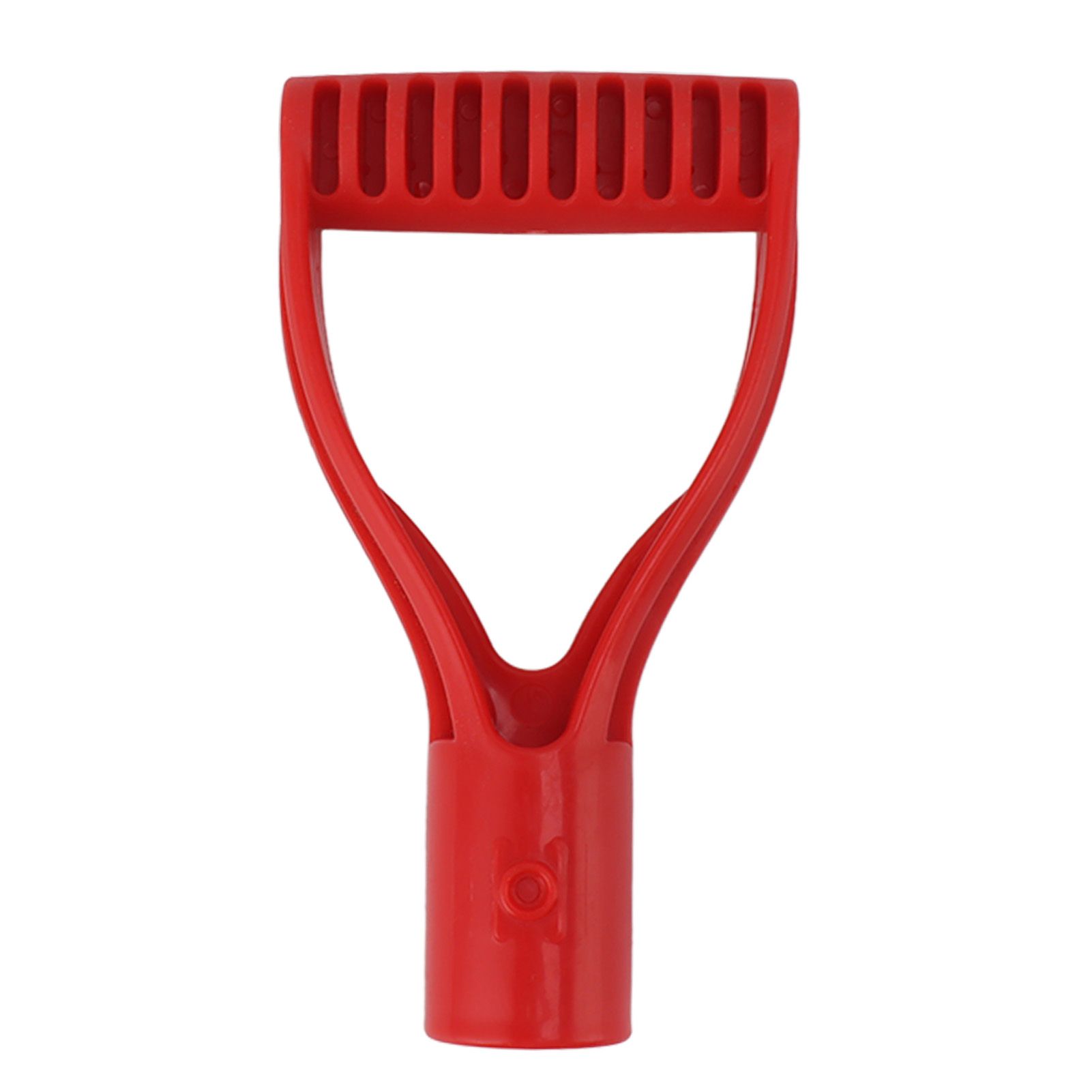 Spade Handle Plastic 32mm Inner Diameter D Grip Handle Shovel Handle Replacement for Snow Shovel Digging Raking Red - Image 1