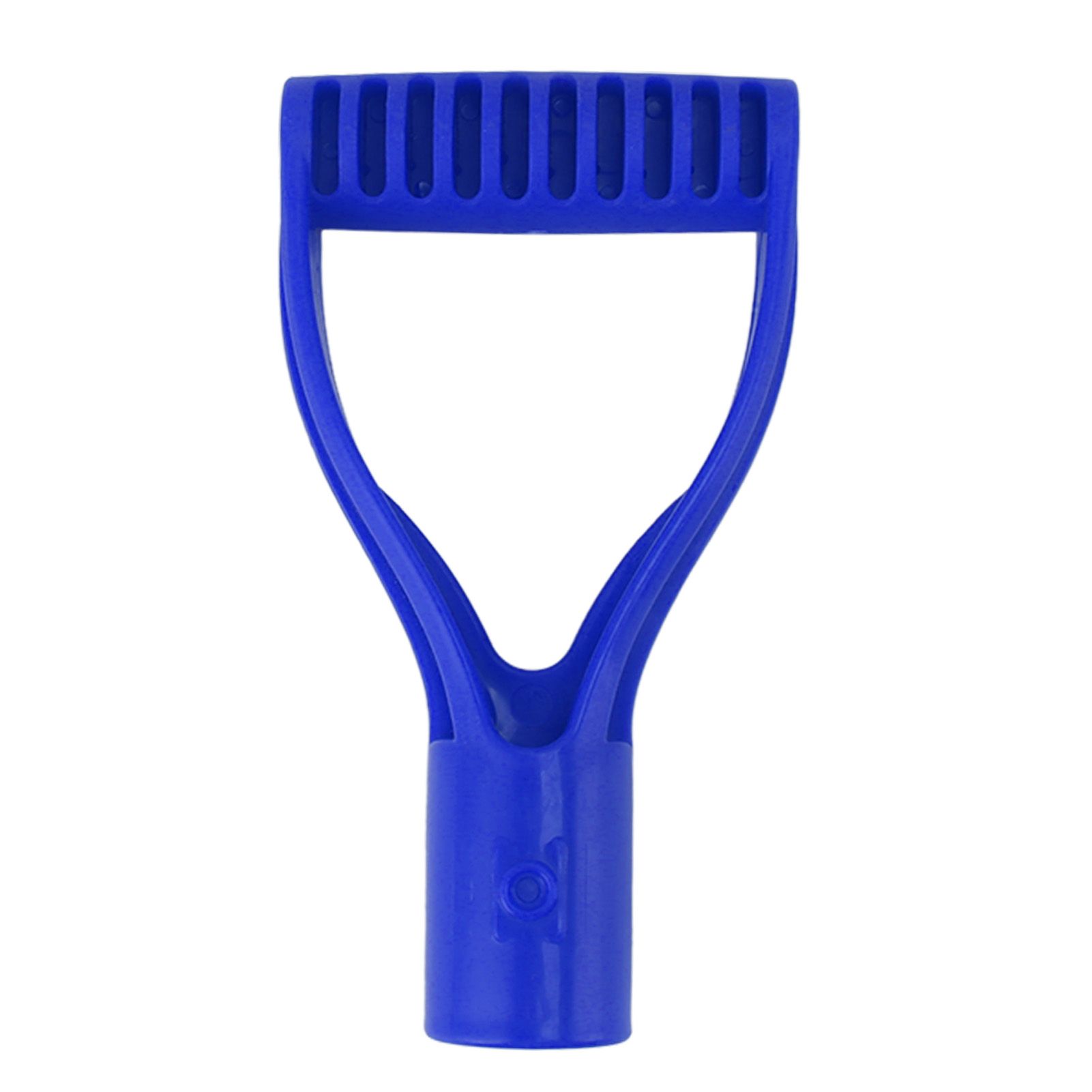 Spade Handle Plastic 32mm Inner Diameter D Grip Handle Shovel Handle Replacement for Snow Shovel Digging Raking Blue - Image 1