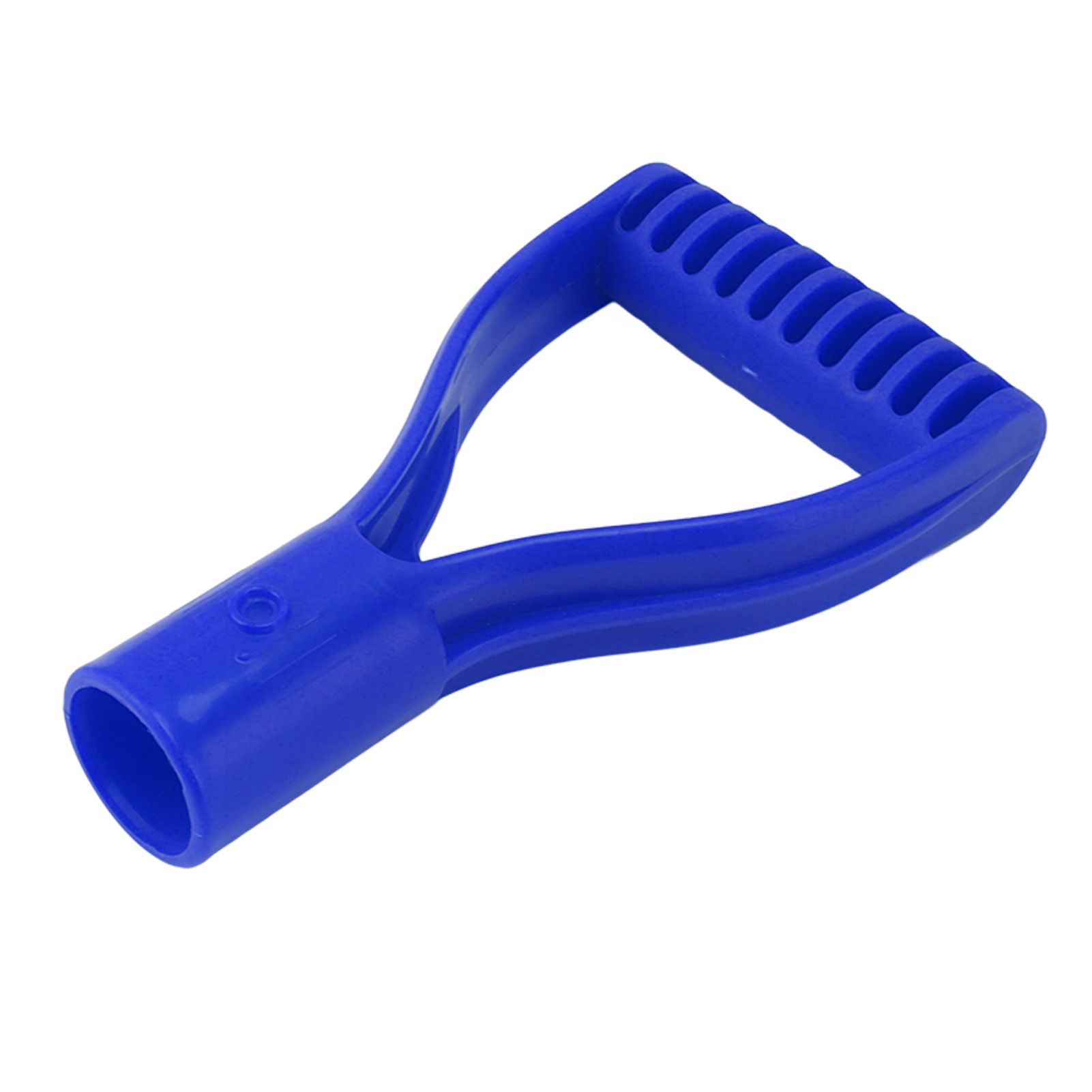 Spade Handle Plastic 32mm Inner Diameter D Grip Handle Shovel Handle Replacement for Snow Shovel Digging Raking Blue - Image 3