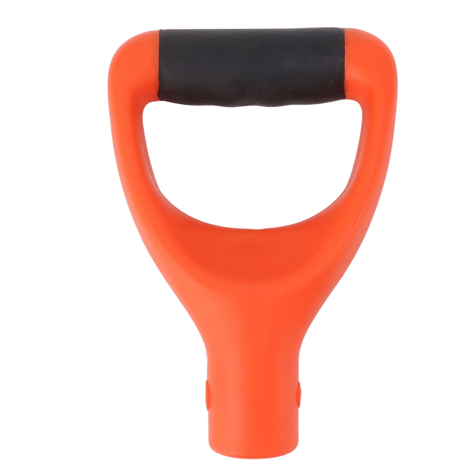 3.2cm Shovel Handle Ergonomic Design Multifunctional Rugged Shovel D Grip Handle for Digging Raking Tools Orange - Image 1