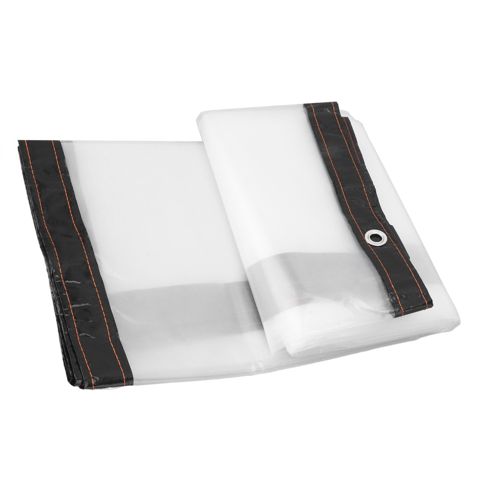 Transparent Tarp Cold Insulation Garden Rainproof Clear Poly Tarp Plant Cover Cloth 6.6 X 8.2ft - Image 8