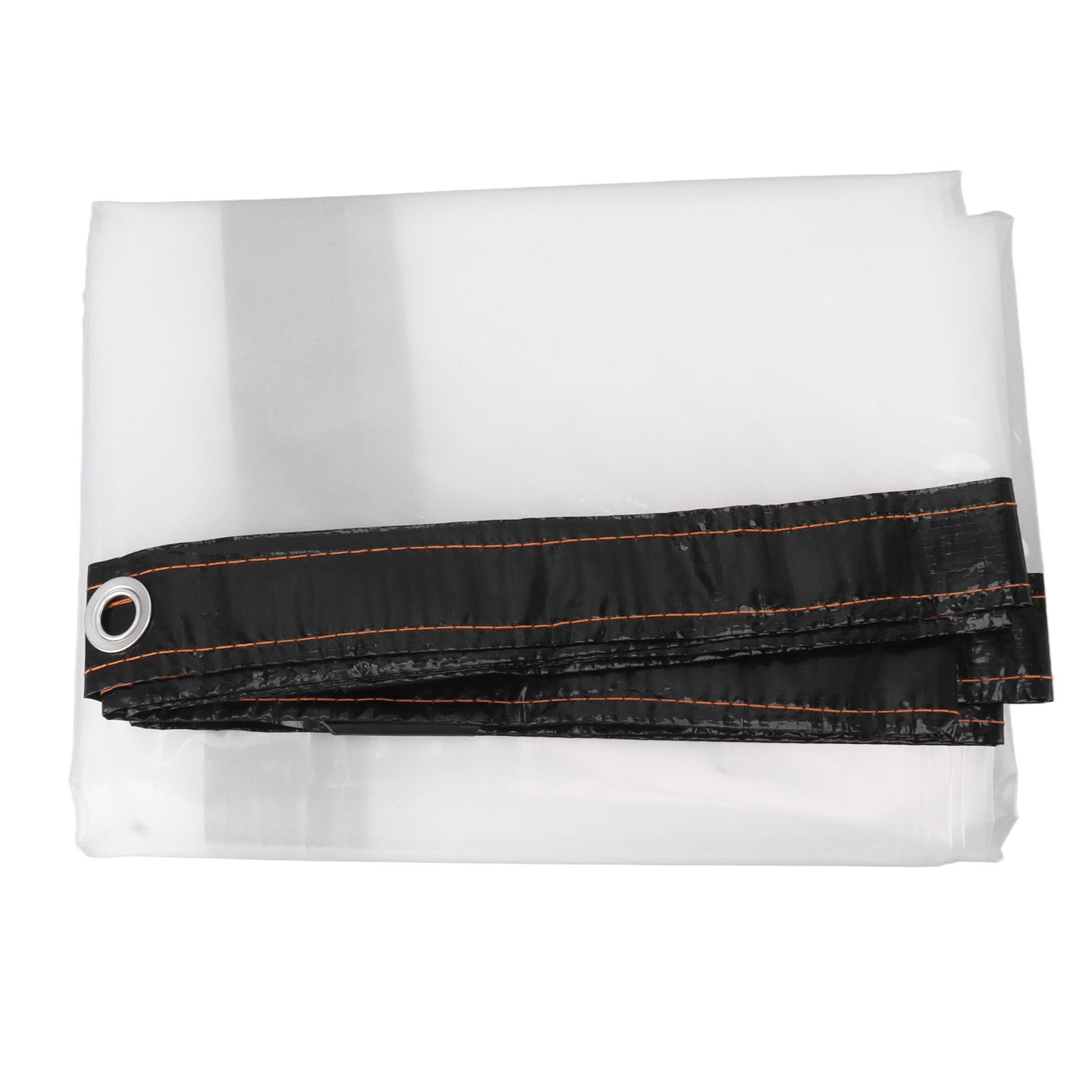 Transparent Tarp Cold Insulation Garden Rainproof Clear Poly Tarp Plant Cover Cloth 9.8 X 9.8ft - Image 1