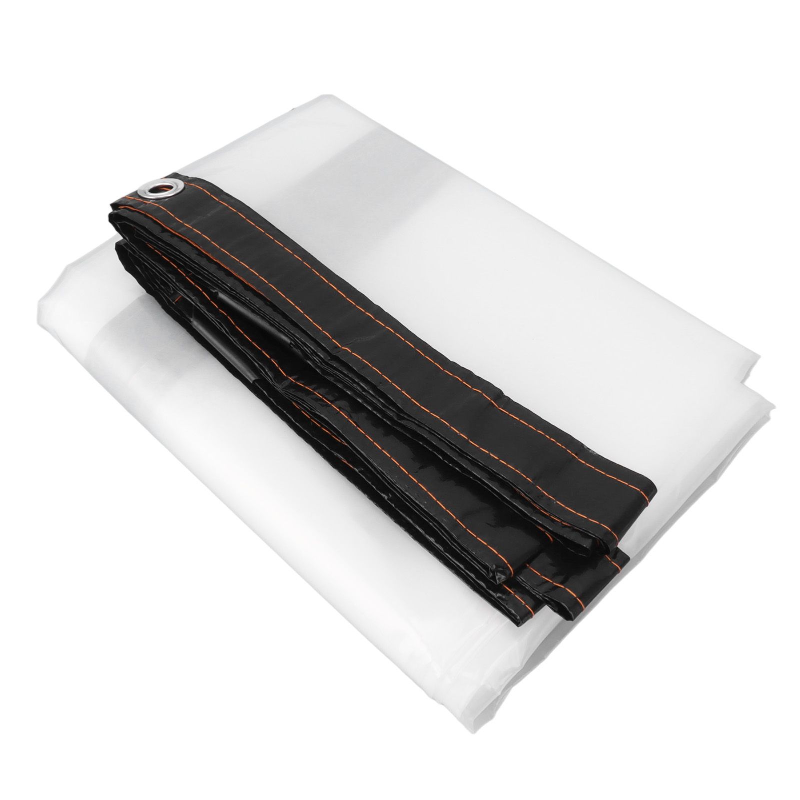 Transparent Tarp Cold Insulation Garden Rainproof Clear Poly Tarp Plant Cover Cloth 9.8 X 9.8ft - Image 3