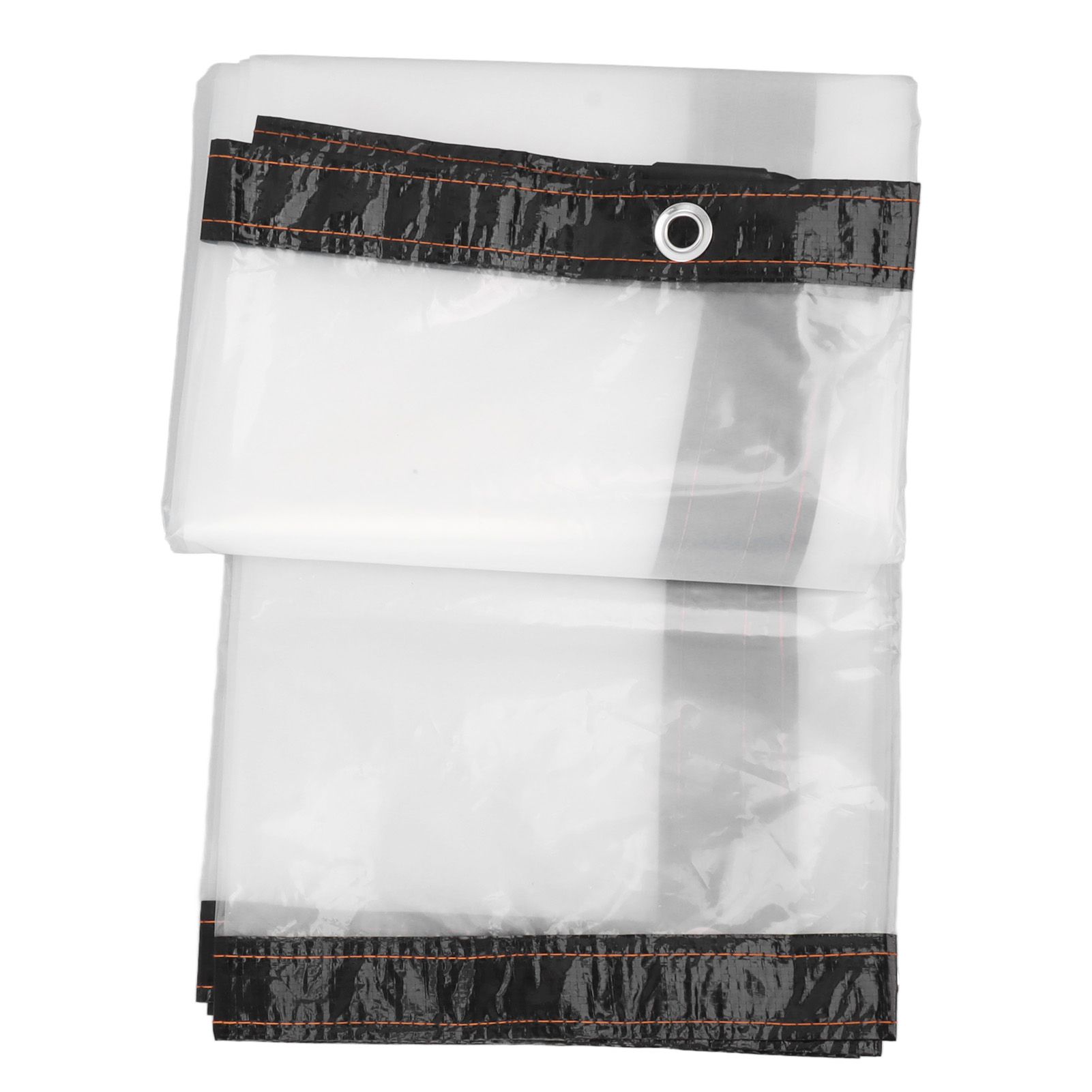 Transparent Tarp Cold Insulation Garden Rainproof Clear Poly Tarp Plant Cover Cloth 9.8 X 9.8ft - Image 6