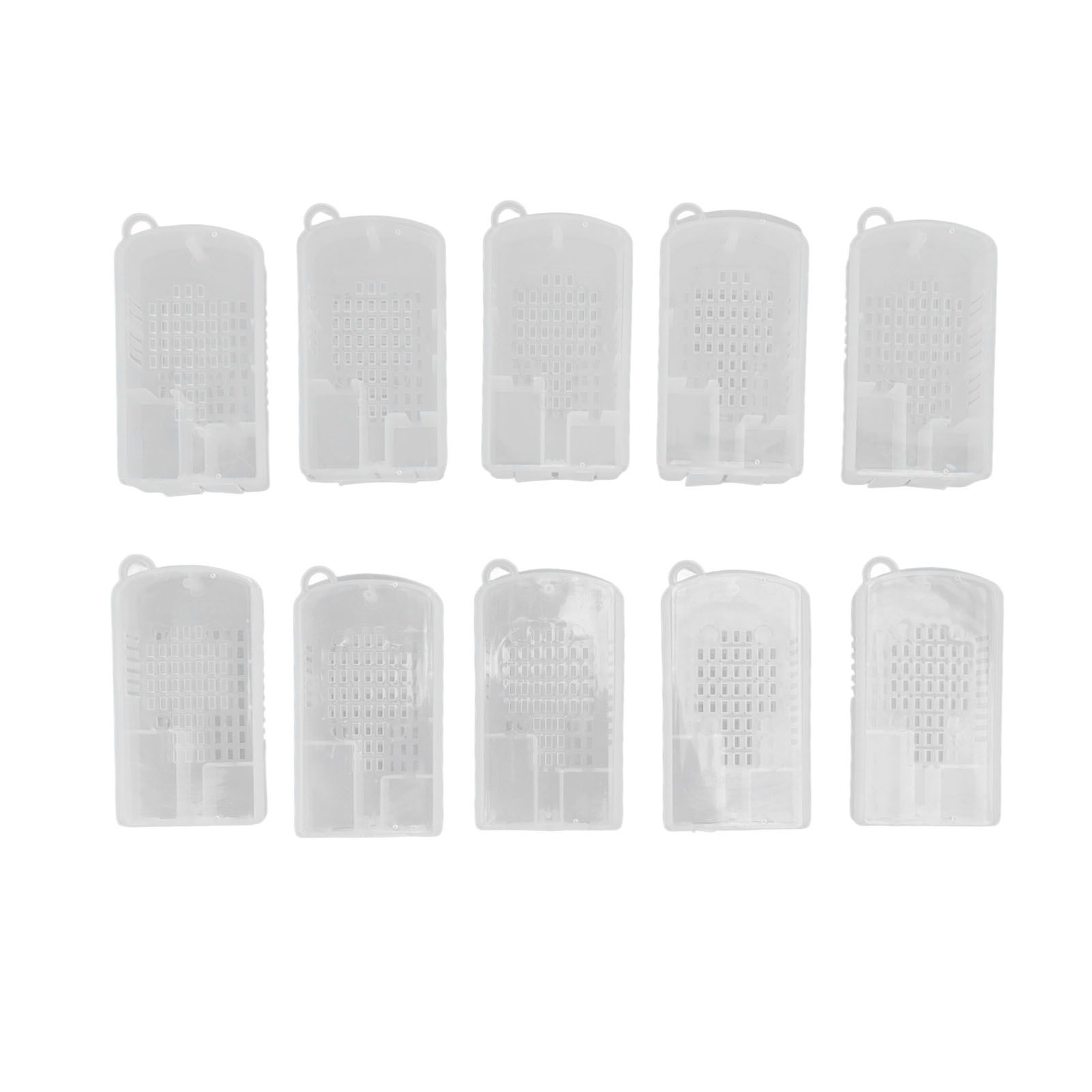 10 Pcs Beekeeping Tools Multifunctional Plastic Beekeeping Box Extra Large Beekeeping Cage - Image 1