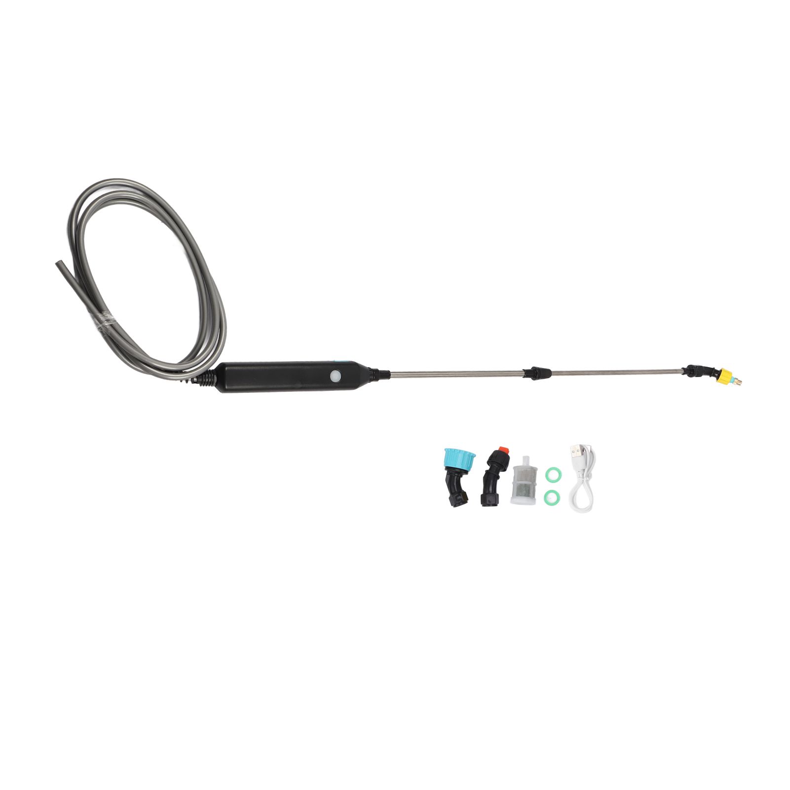 Electric Sprayer Battery Powered Watering Wand Auto Pumping Sprayer for Garden Plant 2meter / 6.56ft Hose - Image 1