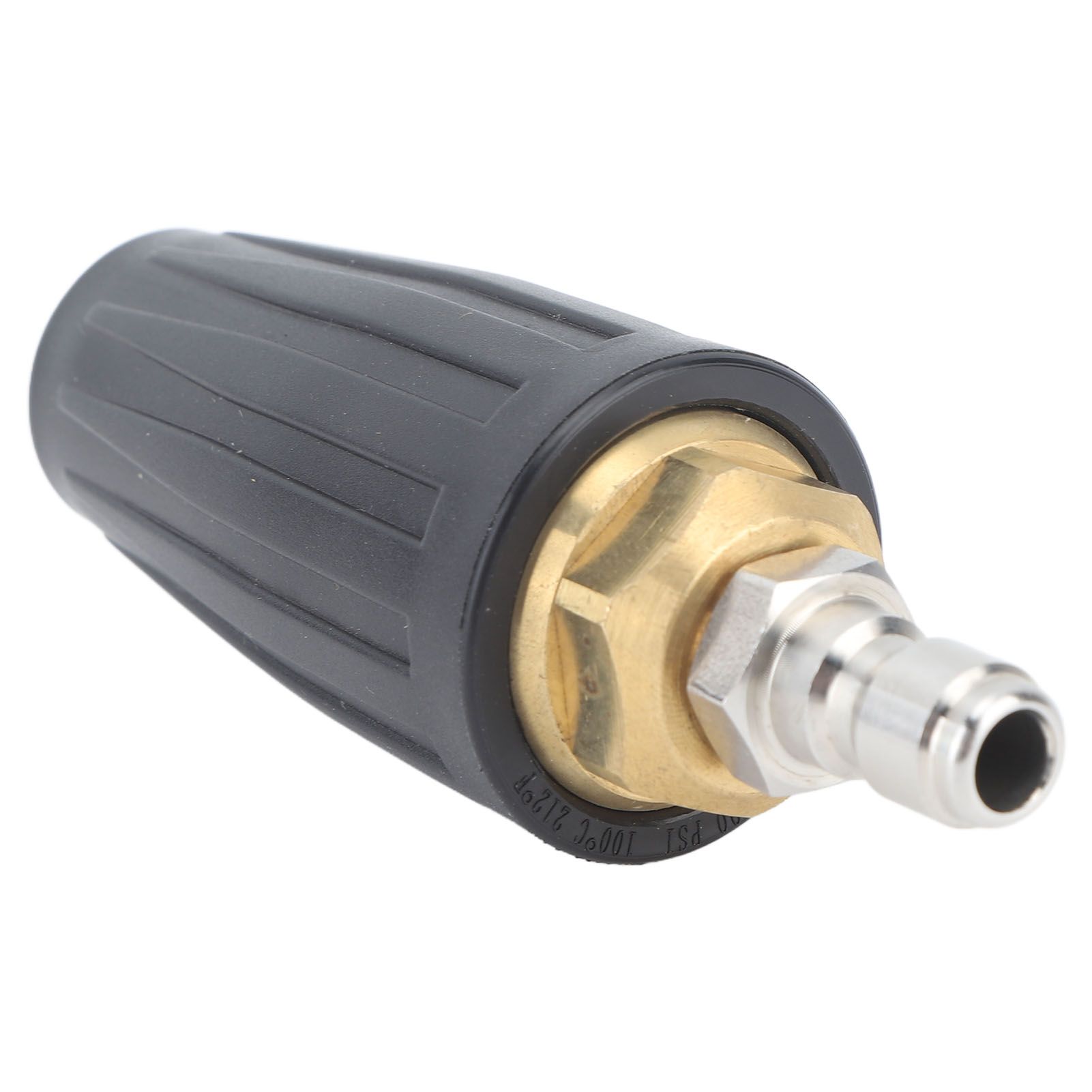 3000PSI Pressure Washer Rotating Turbo Nozzle Quick Connect 360 Degree Rotation Pressure Washer Turbo Tip 1/4in 040 - Image 4