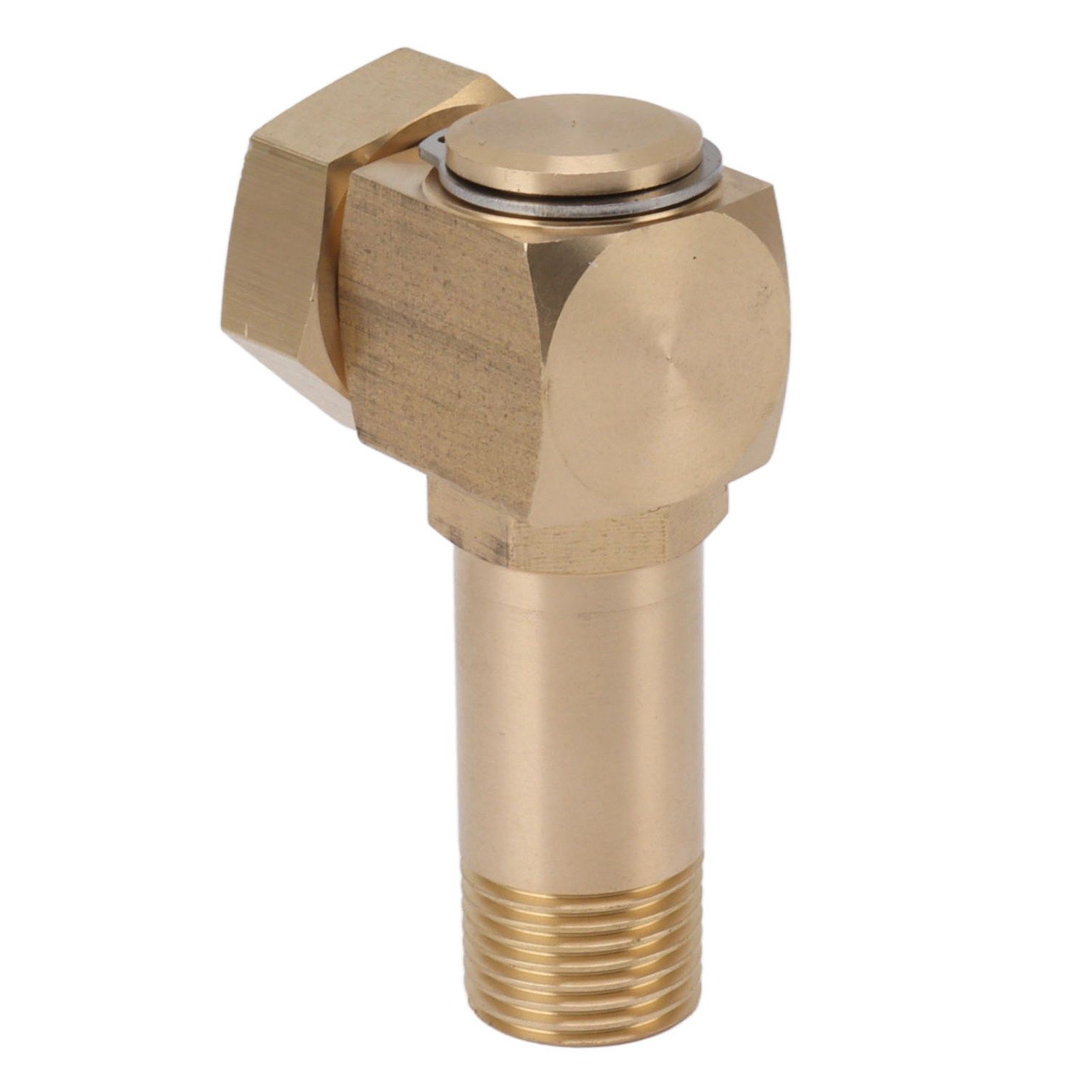 Garden Hose Adapter G1/2 High Hardness Brass Hose Elbow Connector for Replacement - Image 4