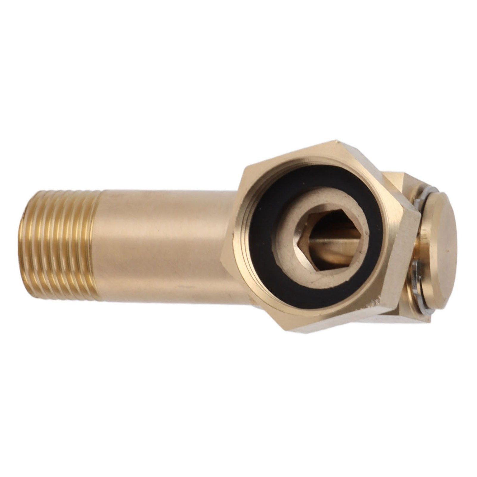 Garden Hose Adapter G1/2 High Hardness Brass Hose Elbow Connector for Replacement - Image 8