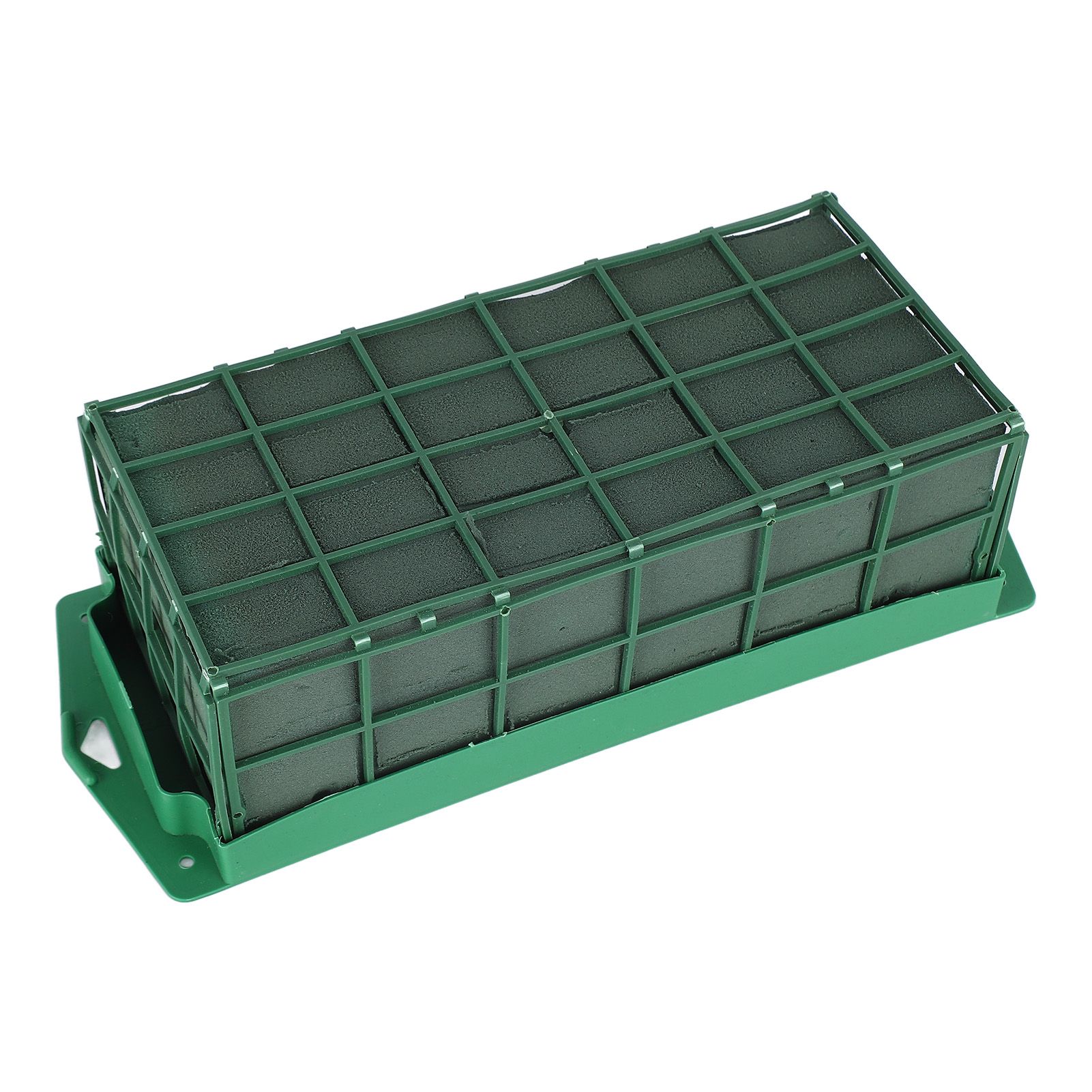 Floral Foam Cage Rectangle Flower Cage Holder Floral Foam with Holder Grid for Fresh Flowers Wedding Party Decoration - Image 4