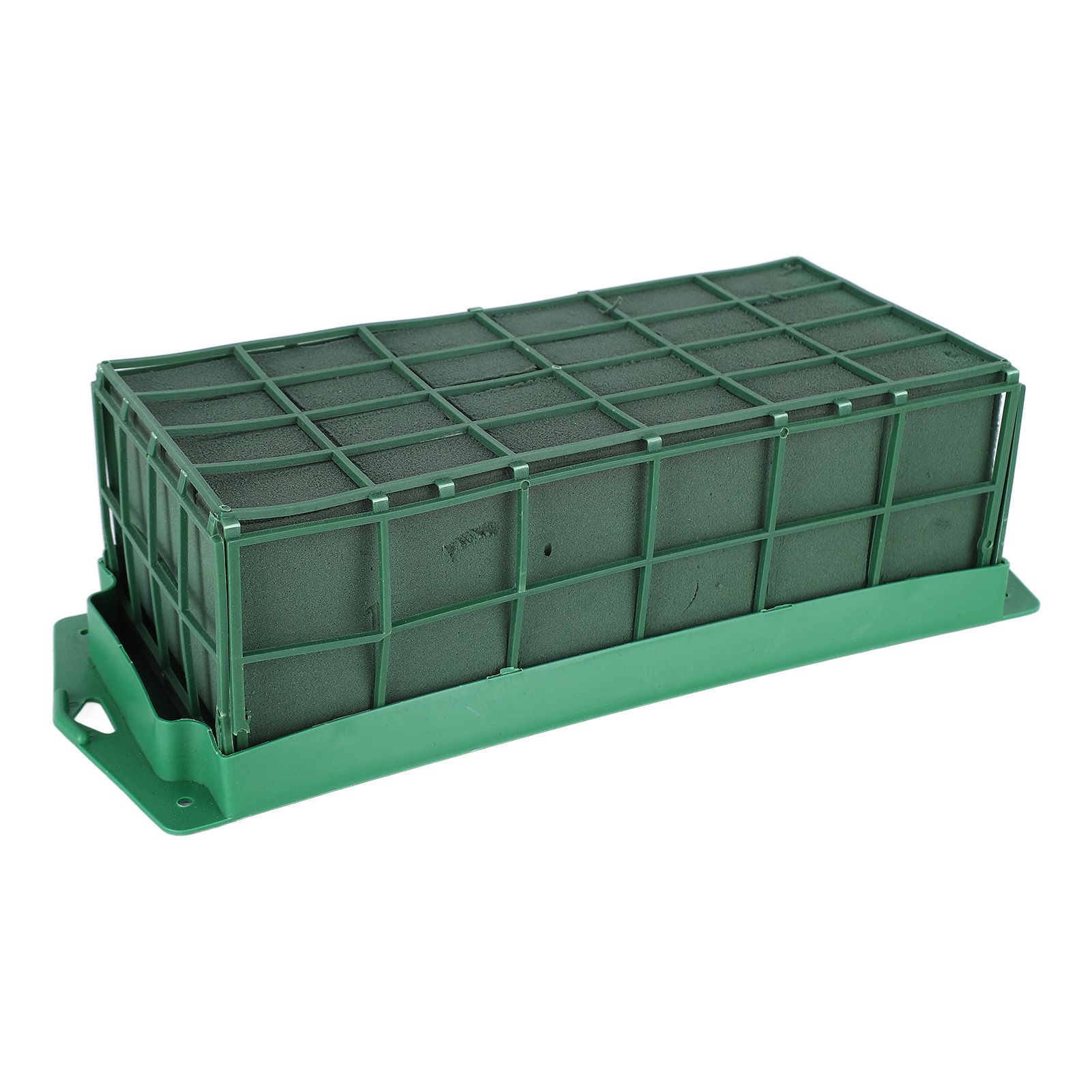 Floral Foam Cage Rectangle Flower Cage Holder Floral Foam with Holder Grid for Fresh Flowers Wedding Party Decoration - Image 5