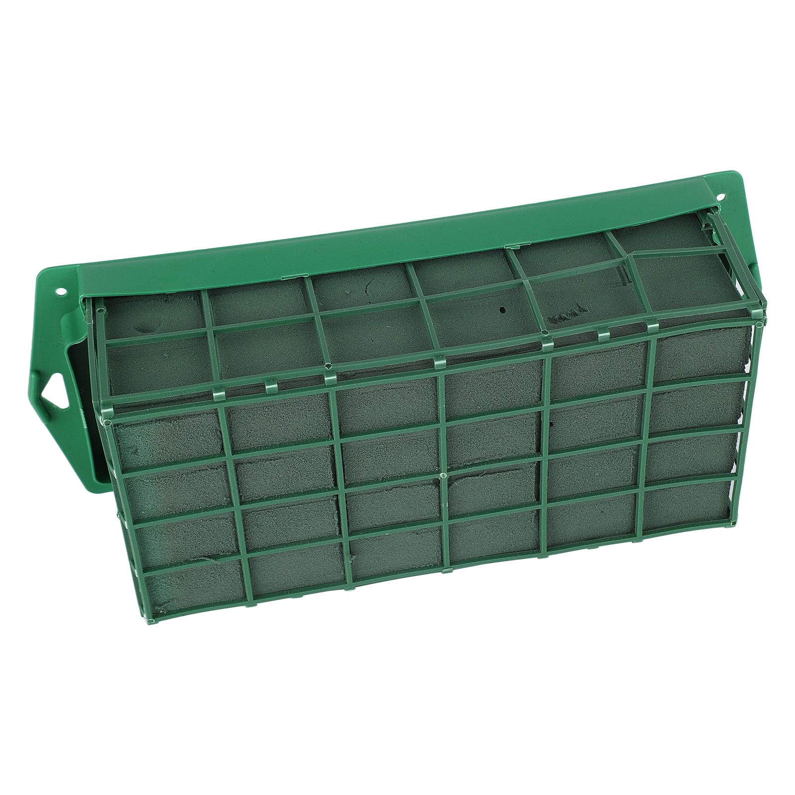 Floral Foam Cage Rectangle Flower Cage Holder Floral Foam with Holder Grid for Fresh Flowers Wedding Party Decoration - Image 6