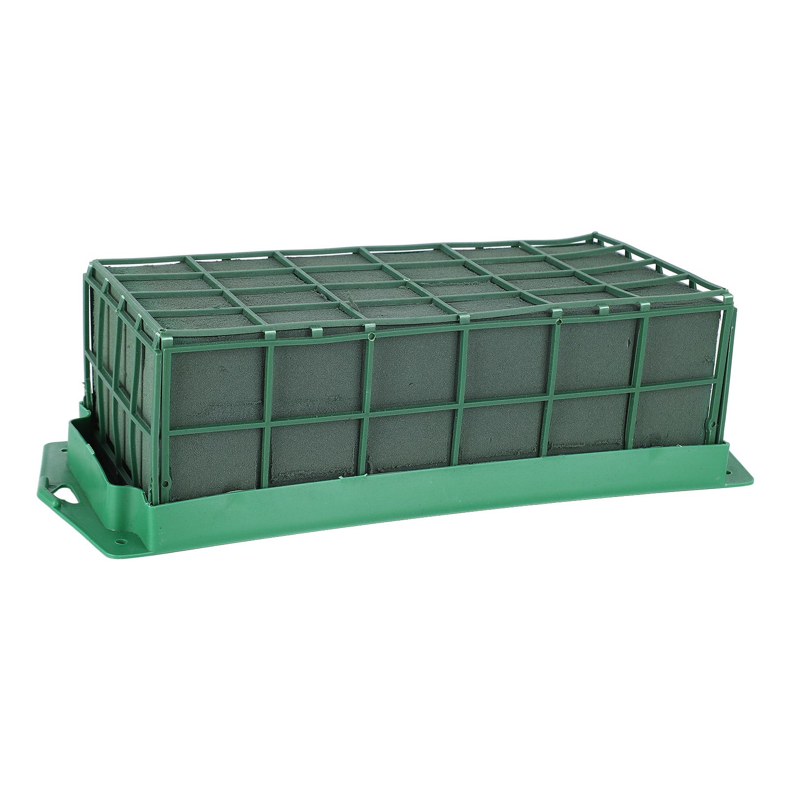 Floral Foam Cage Rectangle Flower Cage Holder Floral Foam with Holder Grid for Fresh Flowers Wedding Party Decoration - Image 7