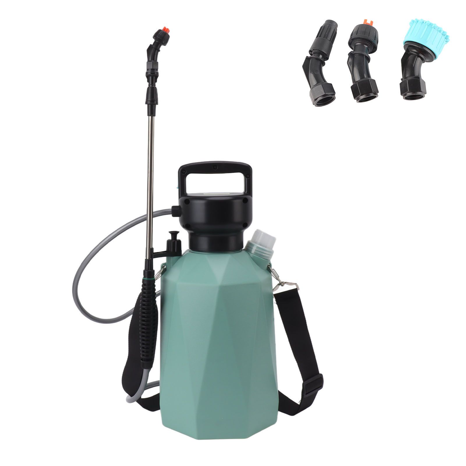 Rhombus 7.4V High Power Battery Powered Sprayer 5L Large Capacity Electric Sprayer for Garden Green - Image 2
