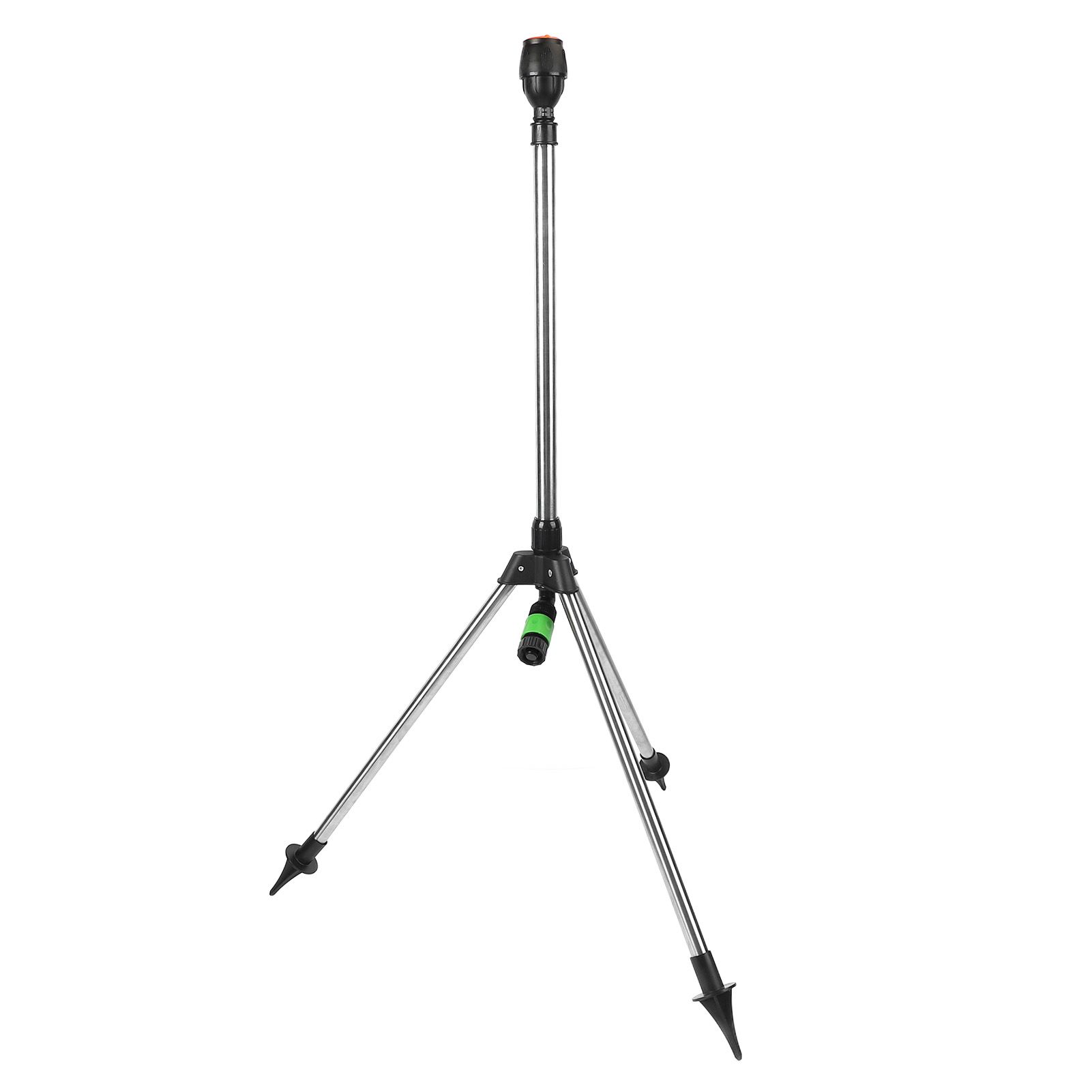 Sprinkler Tripod 360 Degree Rotating Automatic Irrigation Head Liftable Spraying Stand for Garden Lawn - Image 3