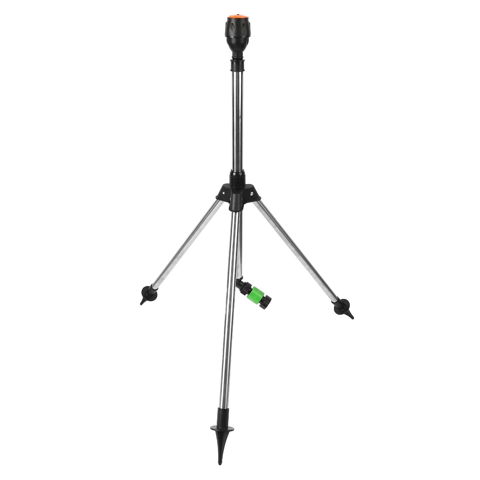 Sprinkler Tripod 360 Degree Rotating Automatic Irrigation Head Liftable Spraying Stand for Garden Lawn - Image 7