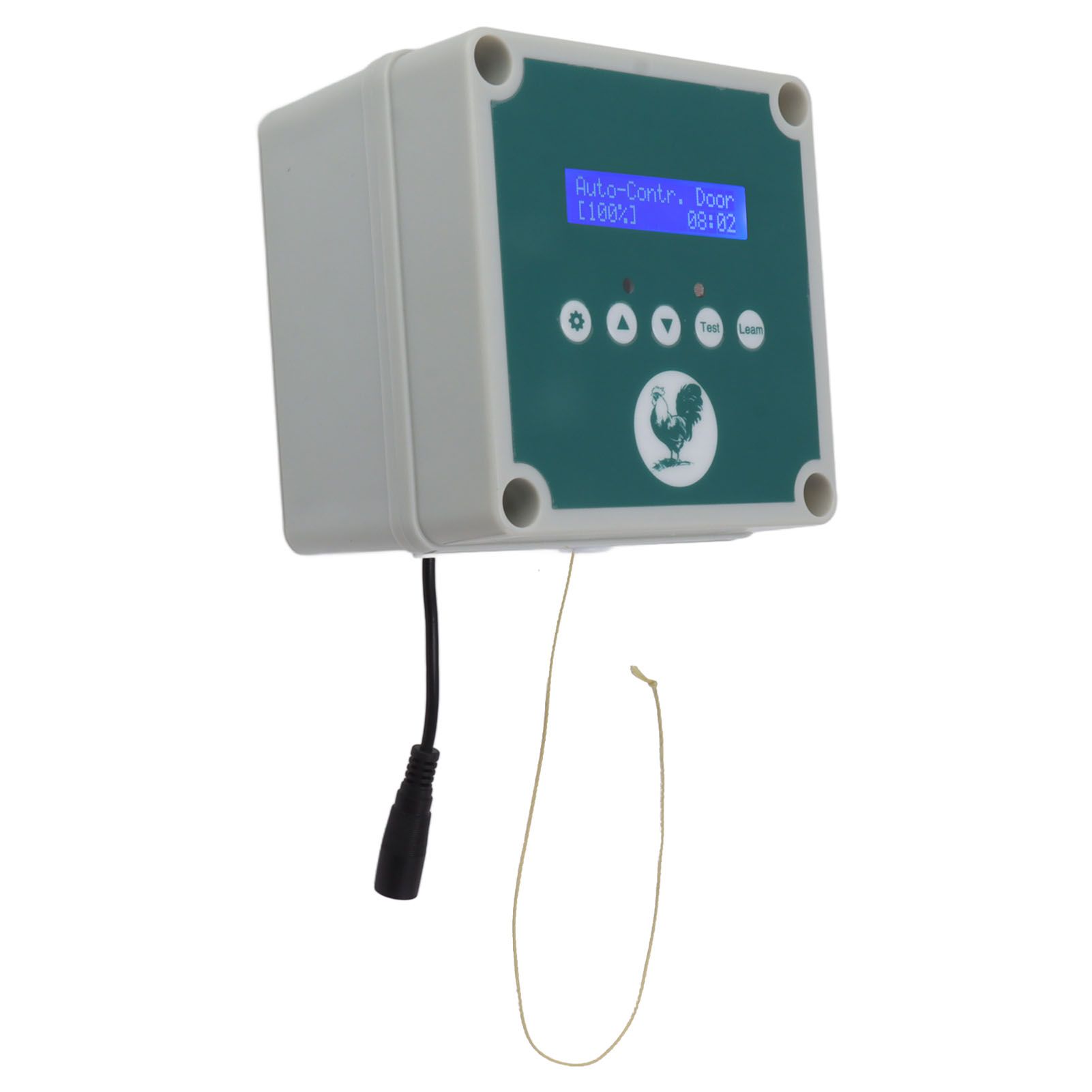 Automatic Chicken Coop Door Controller IP44 Cage Opener Remote Control Poultry House Door Actuator Motor Kit with Timer Light Sensor 100 to 240V AU Plug - Image 2