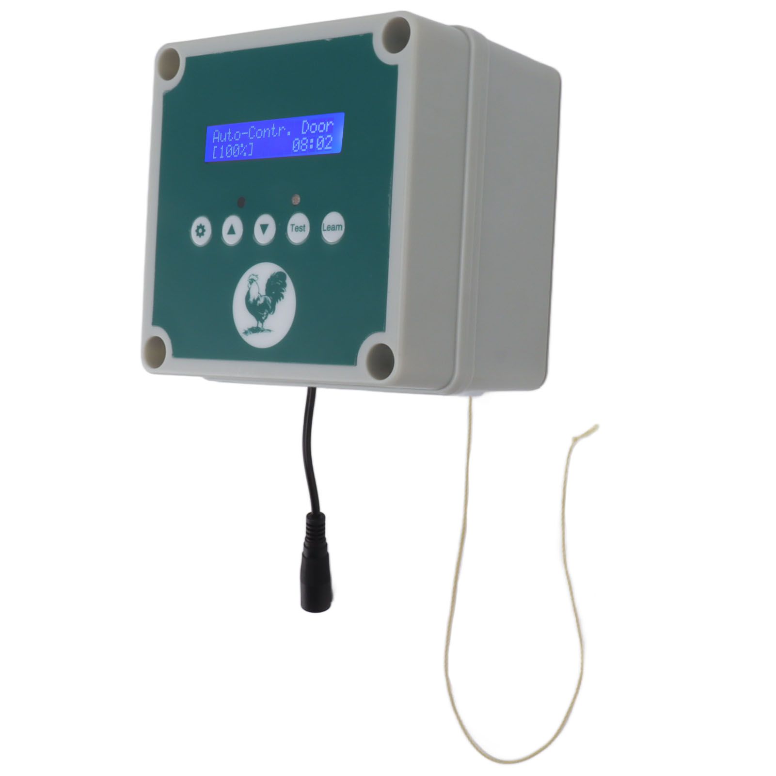 Automatic Chicken Coop Door Controller IP44 Cage Opener Remote Control Poultry House Door Actuator Motor Kit with Timer Light Sensor 100 to 240V AU Plug - Image 3
