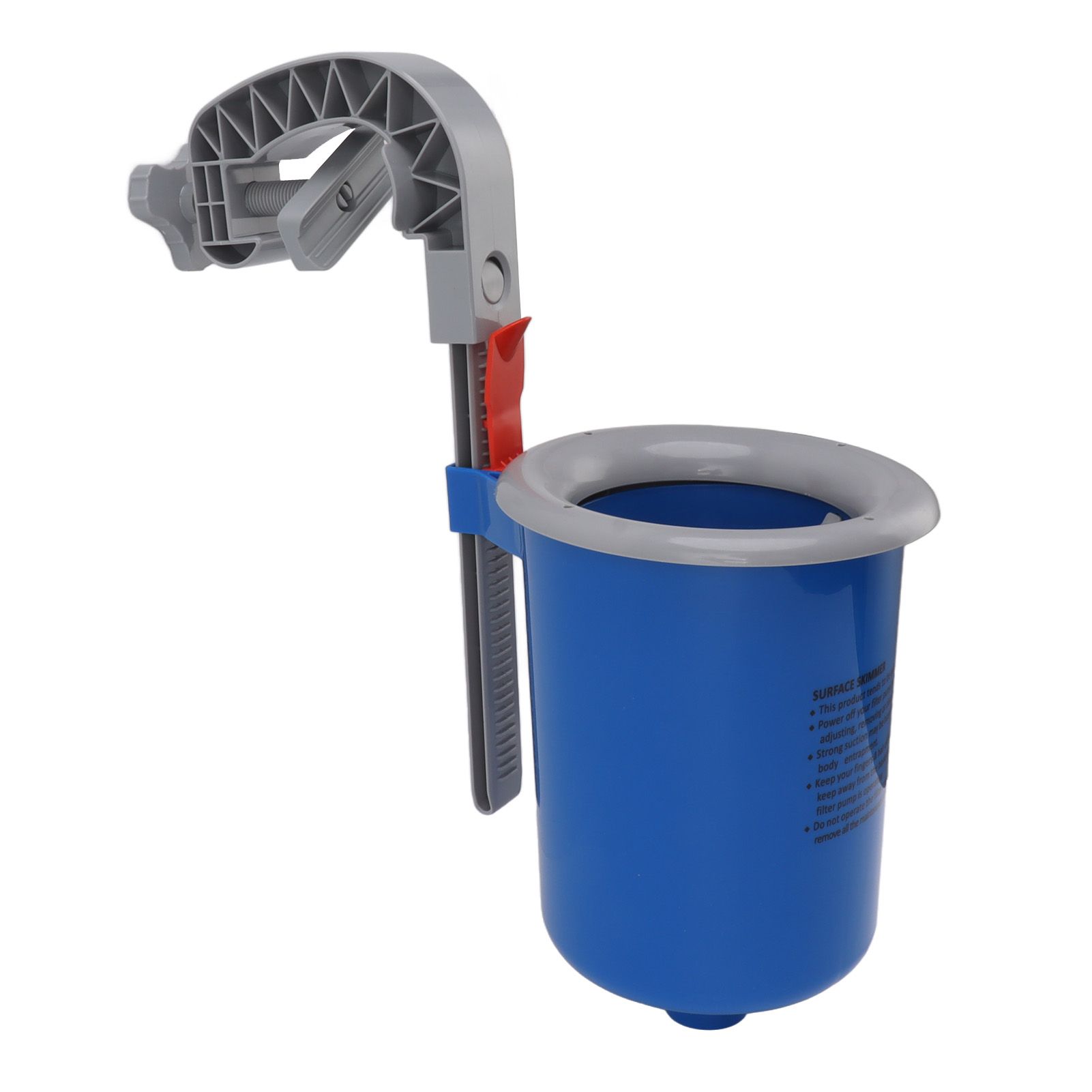Above Ground Pool Surface Skimmer Blue Wall Mount Pool Surface Automatic Skimmer for Pool Cleaning - Image 2