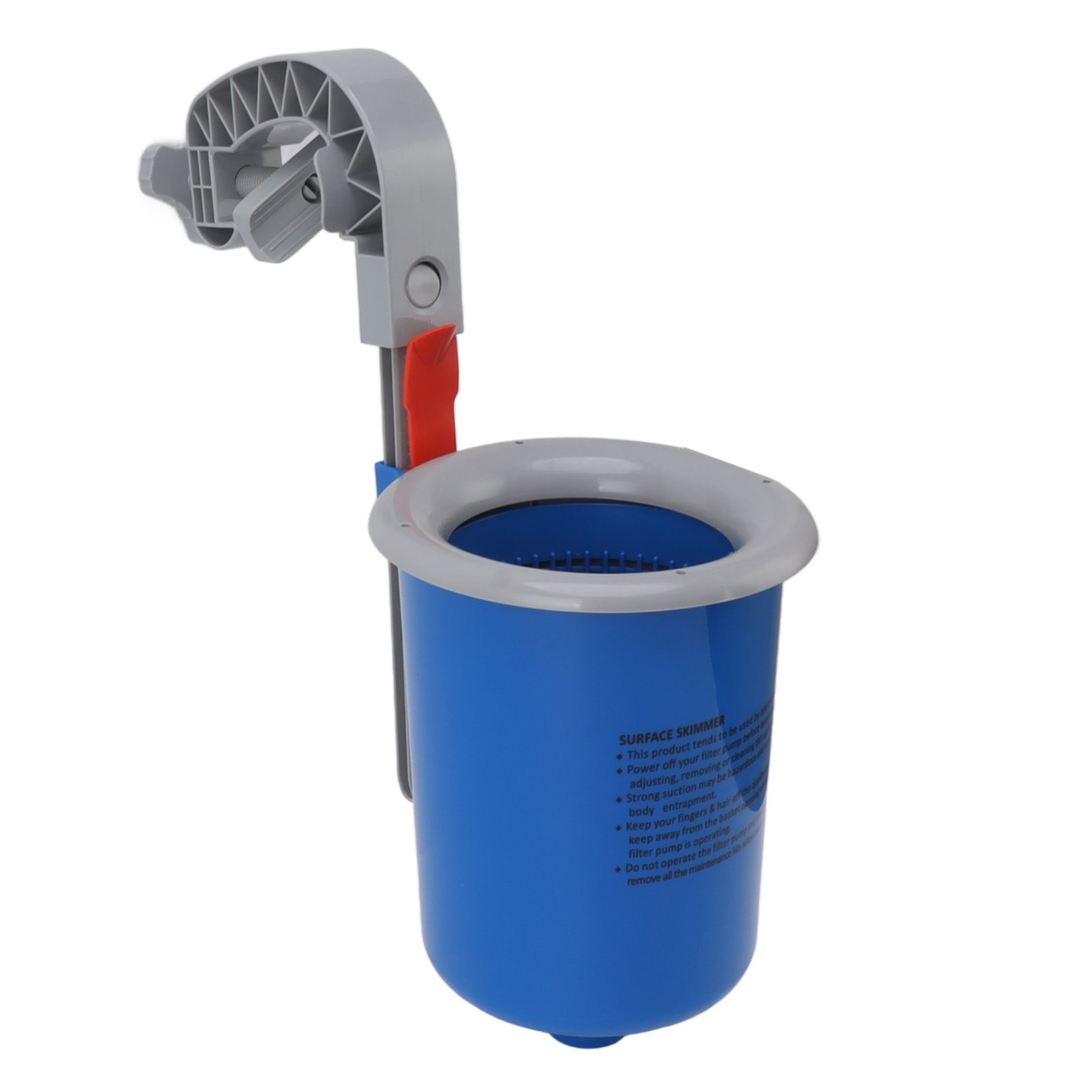 Above Ground Pool Surface Skimmer Blue Wall Mount Pool Surface Automatic Skimmer for Pool Cleaning - Image 3