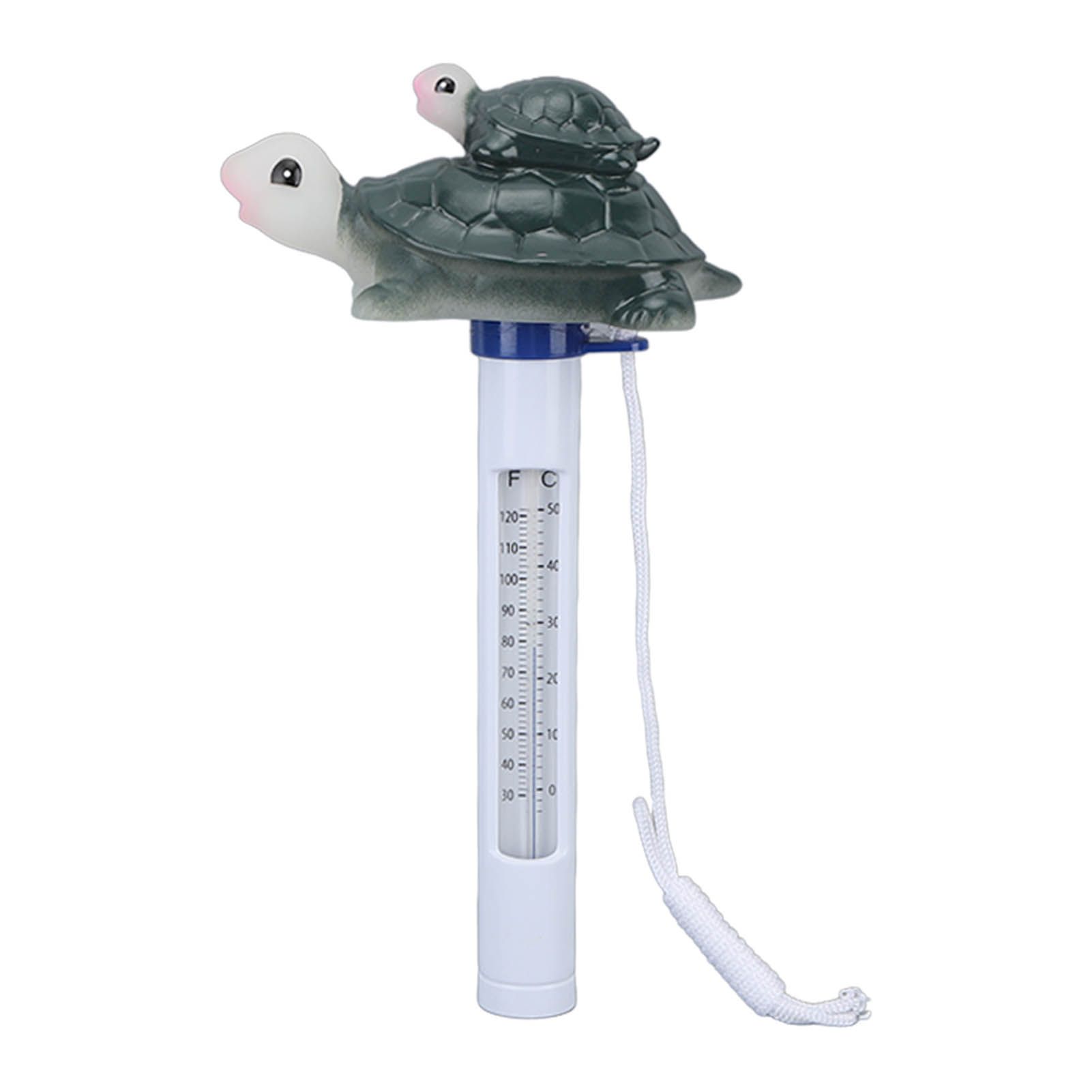 Floating Pool Thermometer Waterproof Cartoon Water Turtle Shape Swimming Pool Thermometer for Indoor Outdoor Spas - Image 1