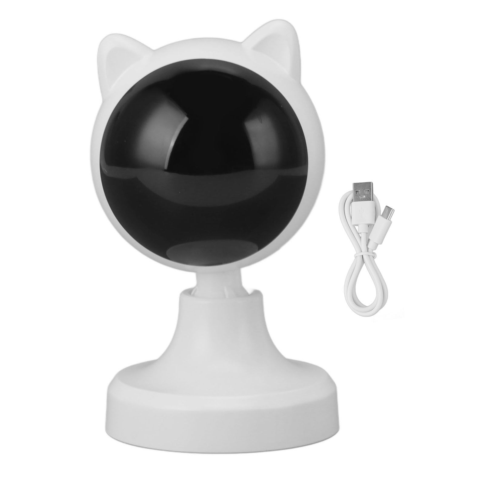 USB Motion Activated Cat Toy Automatic Interactive Cat Toys for Indoor Cats Dogs Fast Slow Mode 1200mAh Battery - Image 1