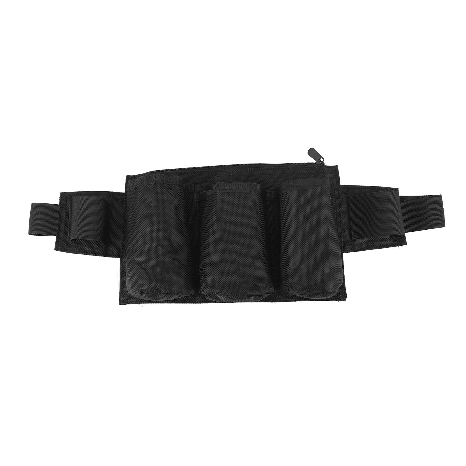 Garden Tool Belt 6 Pockets 2 Straps Waterproof Oxford Fabric Adjustable Gardening Tool Pouch for Family Camping Outdoor Black - Image 3