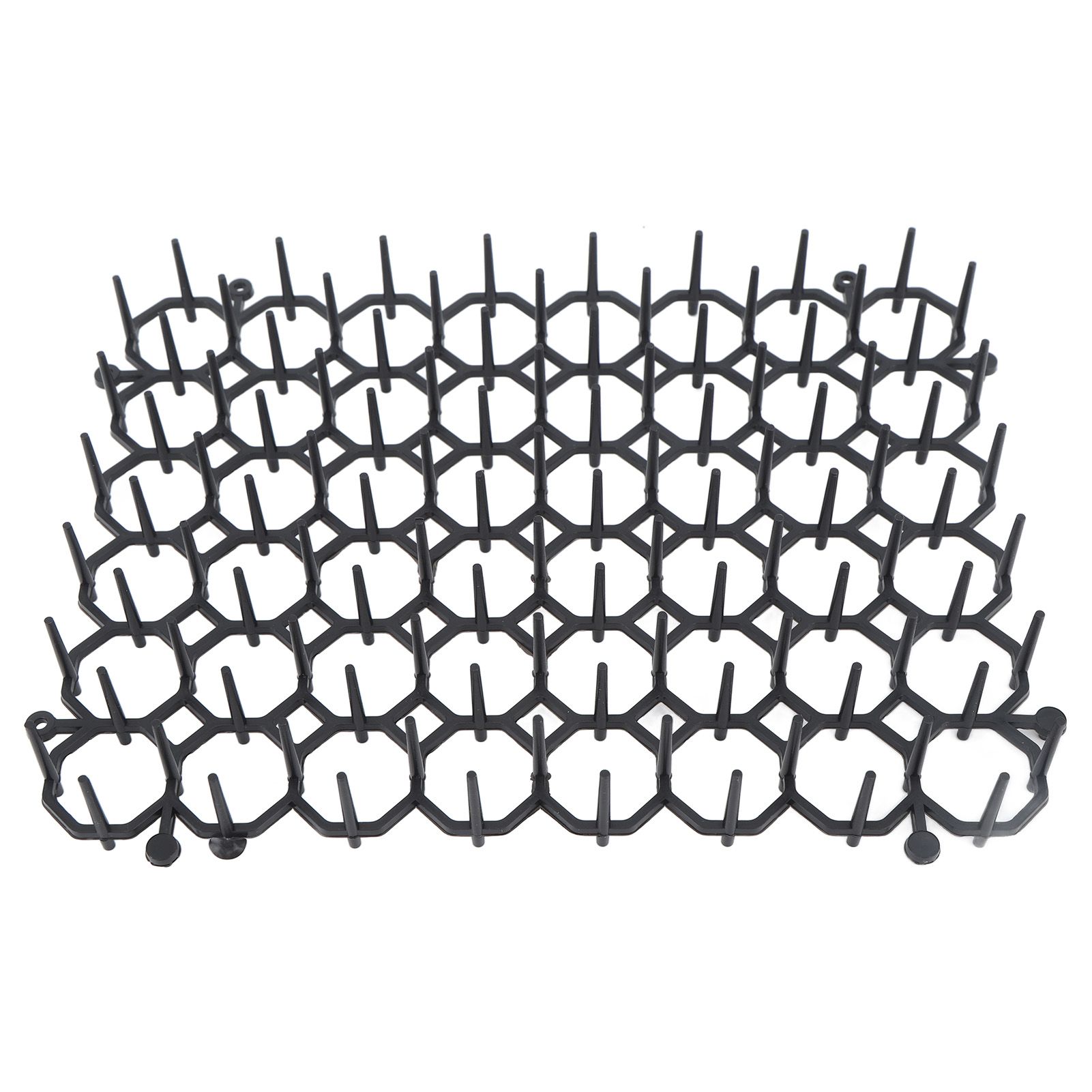 12Pcs Cat Deterrent Mat Anti Cat Dog Network Indoor Outdoor Repellent Training Plastic Spike Mat for Keeping Away Cats Dogs Protecting Plants - Image 3