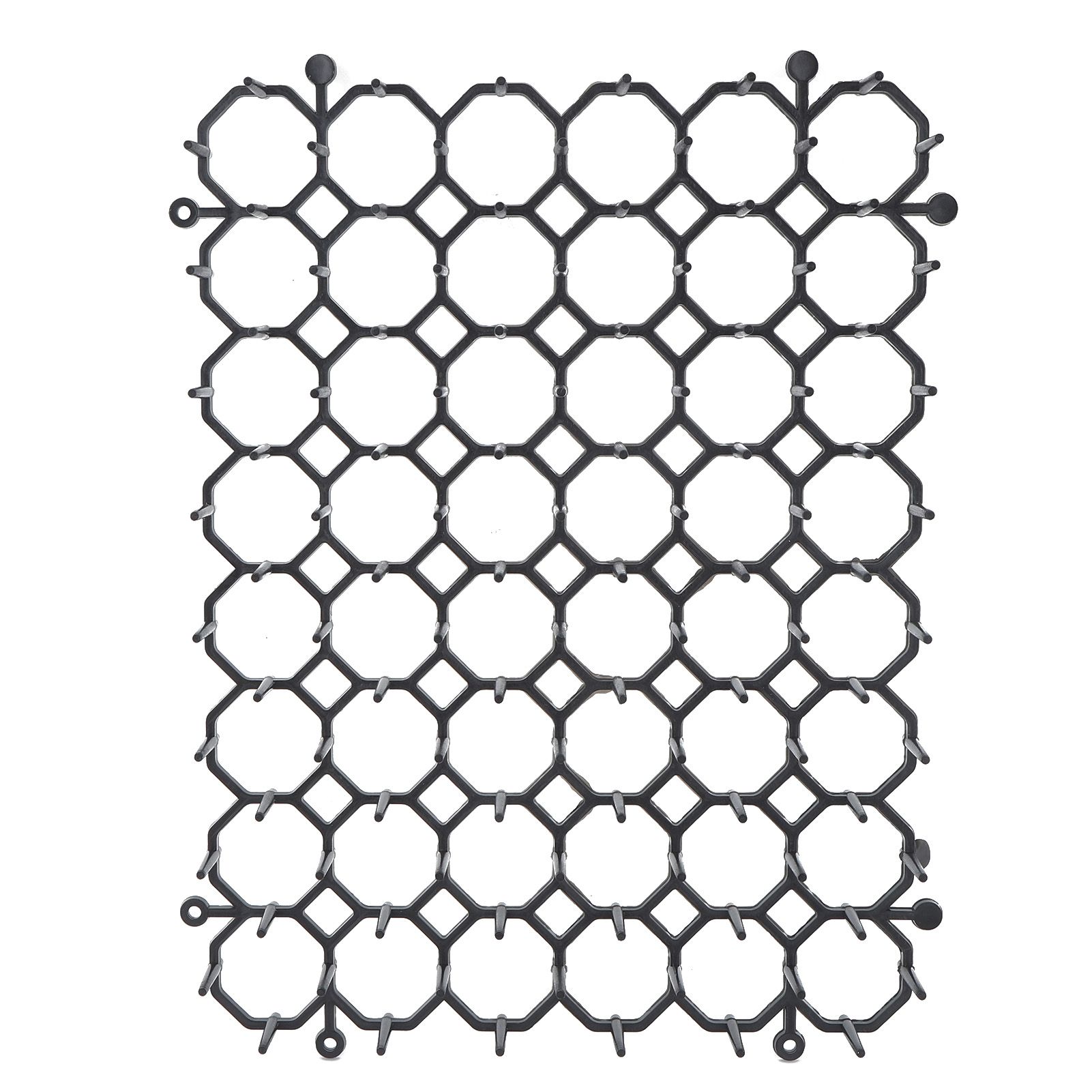 12Pcs Cat Deterrent Mat Anti Cat Dog Network Indoor Outdoor Repellent Training Plastic Spike Mat for Keeping Away Cats Dogs Protecting Plants - Image 6