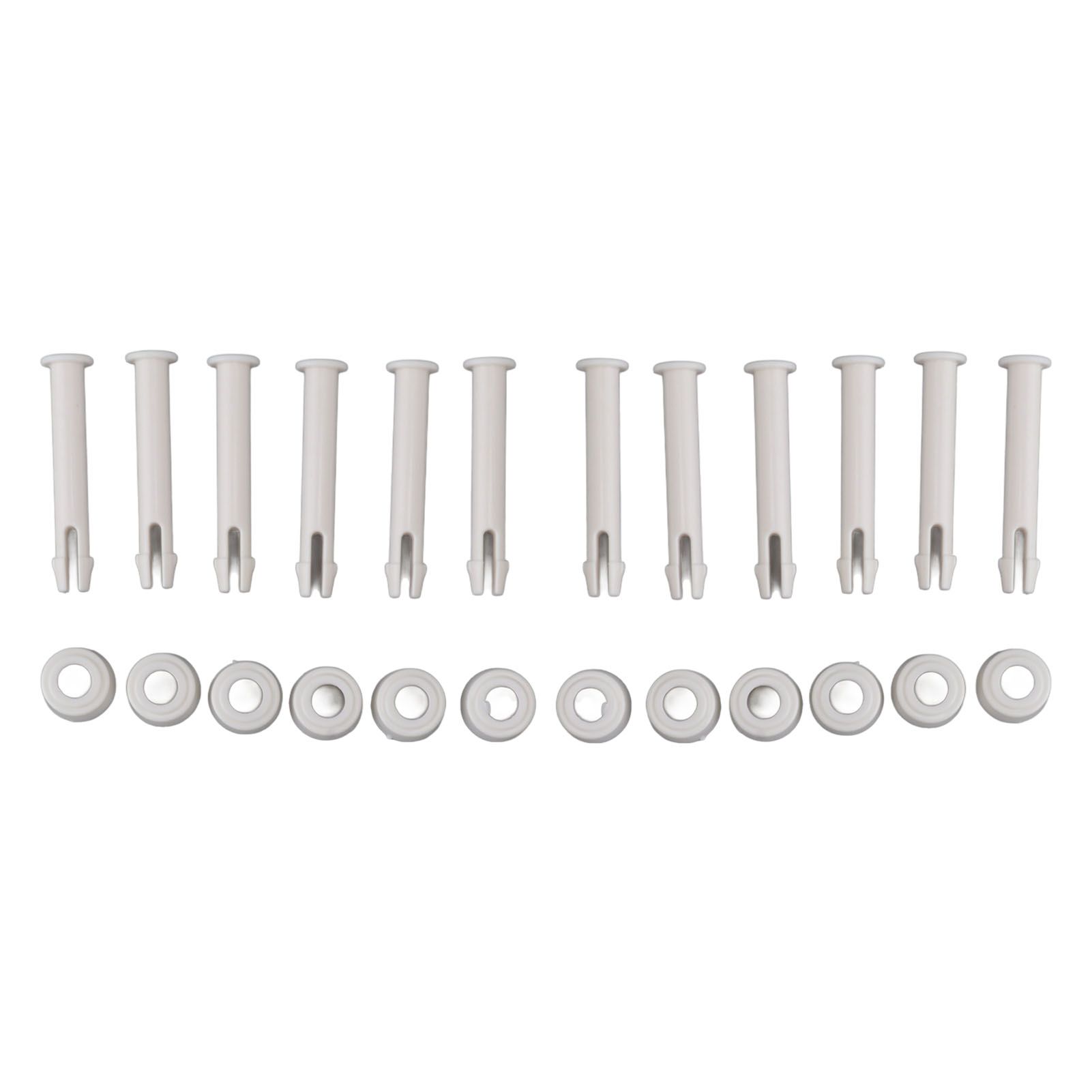 12 Pack Bracket Swimming Pool Fitting Kit Joint Nail Bolt Pin PVC Practical Joint Pin for INTEX 28270 28272 7cm/2.8in - Image 2
