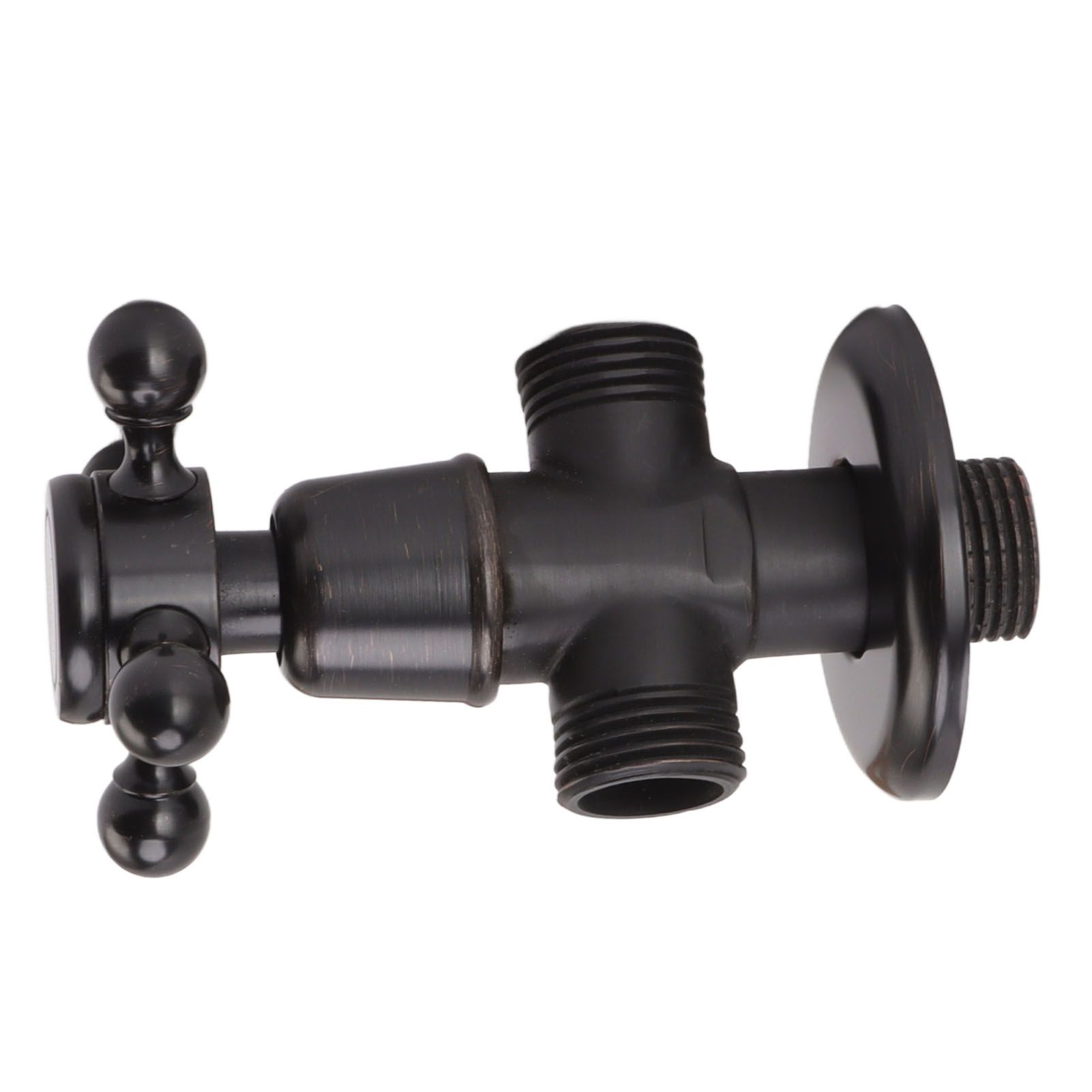 Angle Stop Valve Retro Copper Cross Handle Water Stop Valve for Bathroom Toilet Kitchen Faucet - Image 5