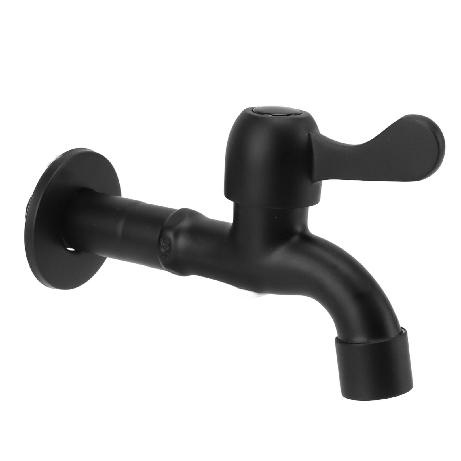 Water Faucet 304 Stainless Steel G1/2 Caliber Wall Mounted Long Style Single Cold Water Tap Black Mop Tank Faucet - Image 5