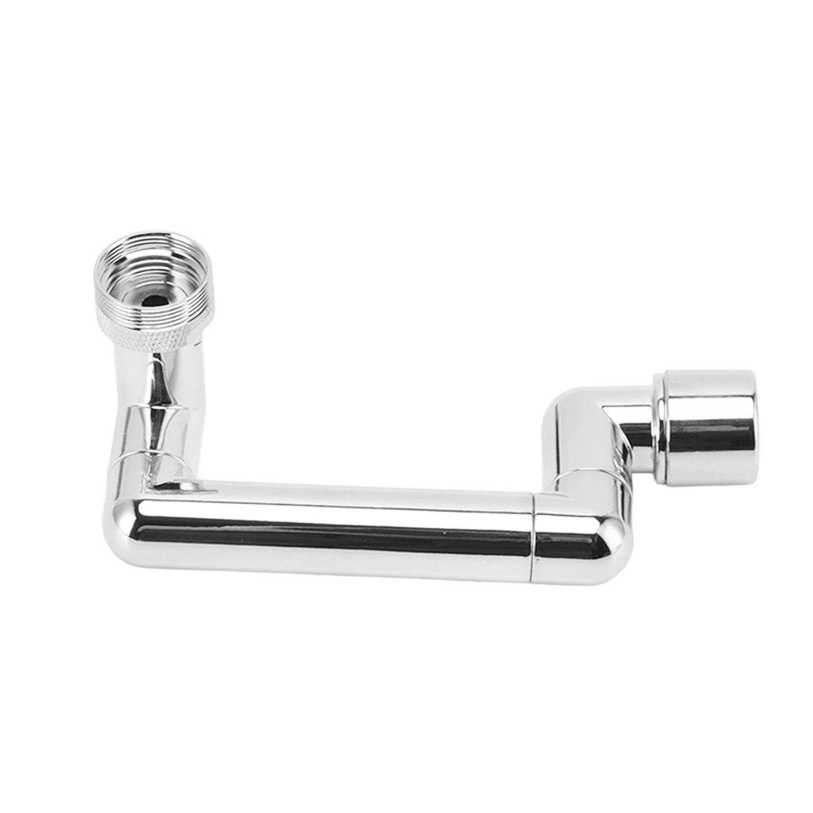 Faucet Extender Chrome Copper ABS Telescopic Swivel Faucet Tap Extension for Kitchen Wash Basin - Image 6