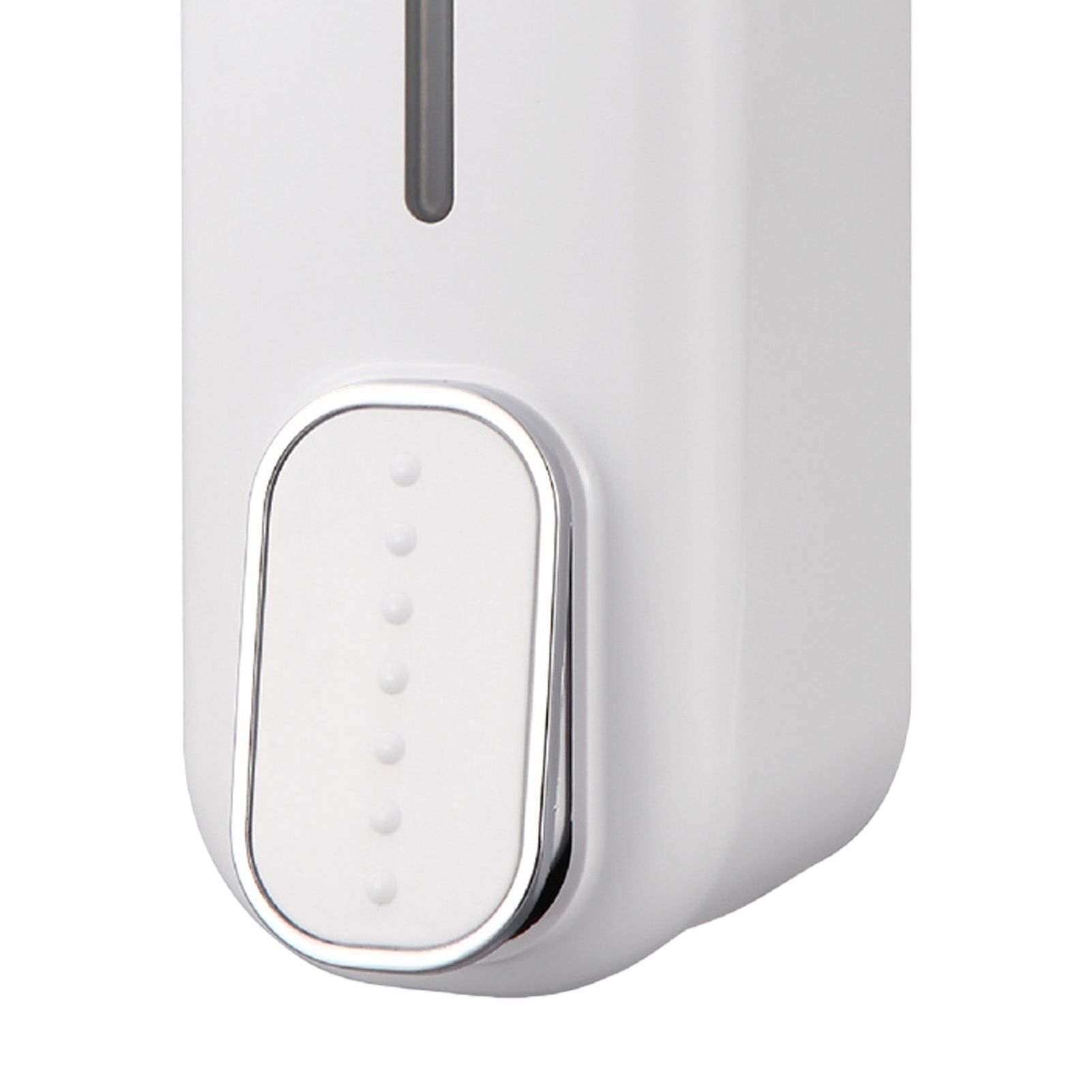 Wall Mounted Liquid Soap Box Manual 300ml Smooth Surafce for Kitchens Dining Rooms Hospitals Bathrooms White - Image 7