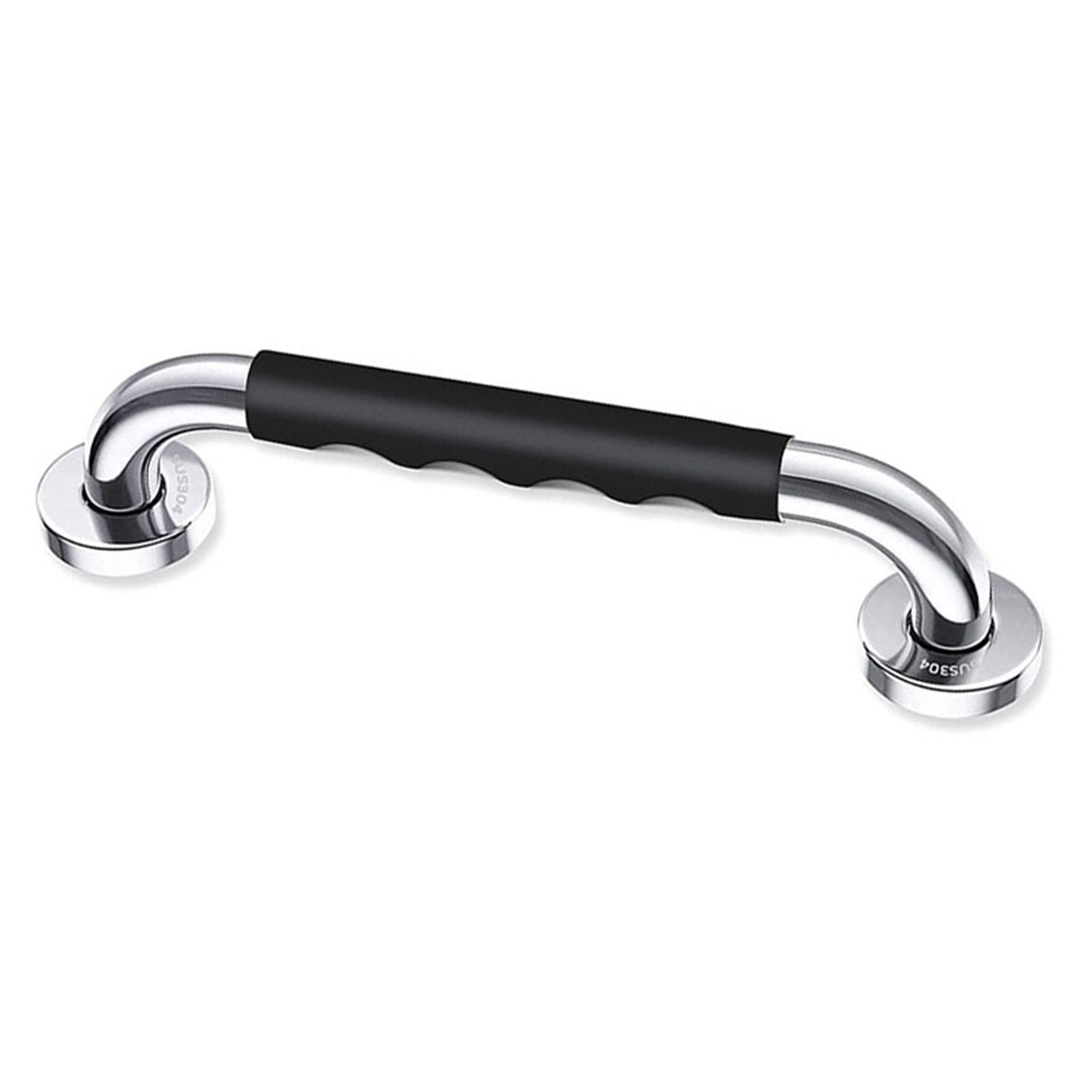 Safety Grab Bar 33.5cm Bathroom Anti Slipping Shower Handle Stainless Steel Silicone Cover Grab Bar - Image 3