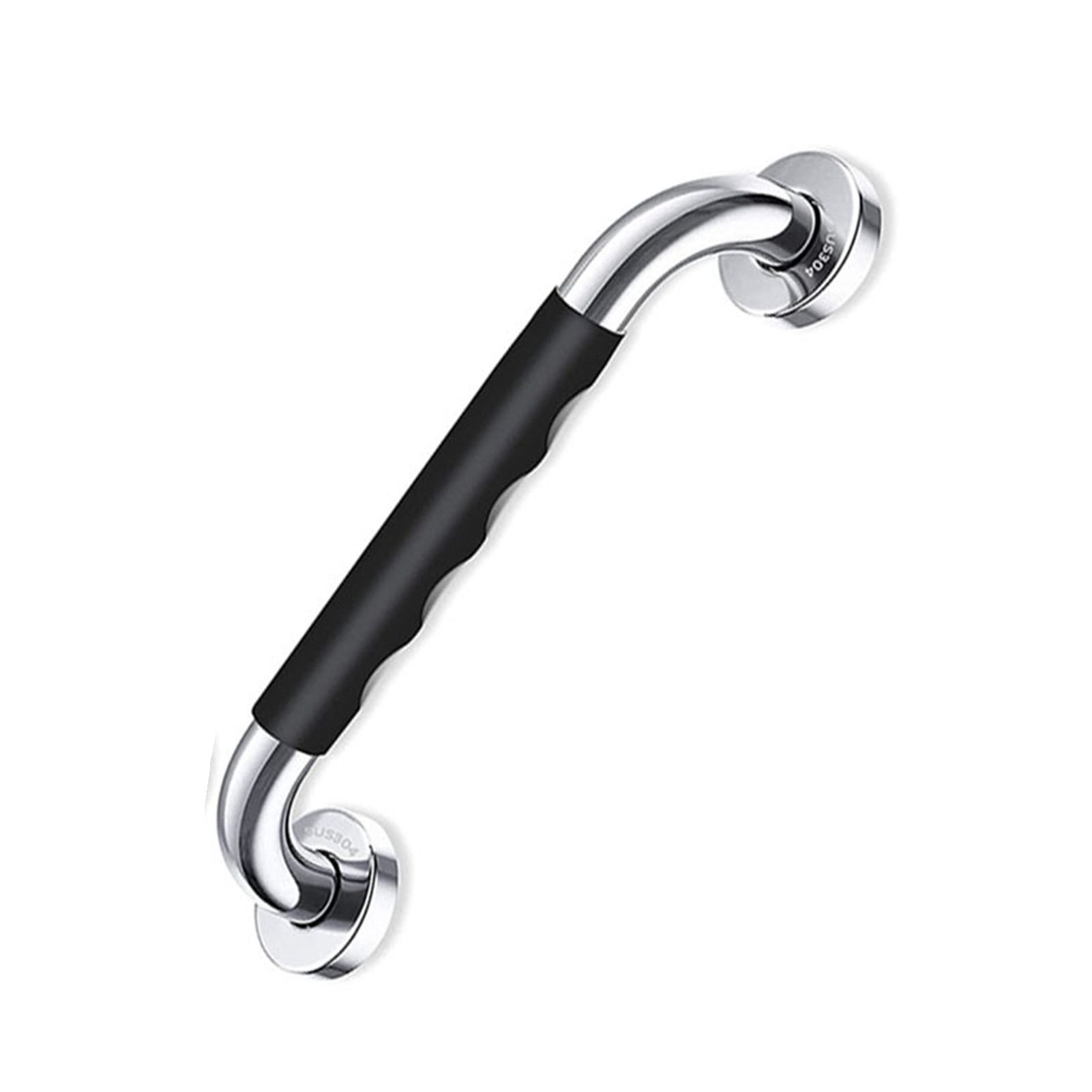 Safety Grab Bar 33.5cm Bathroom Anti Slipping Shower Handle Stainless Steel Silicone Cover Grab Bar - Image 5