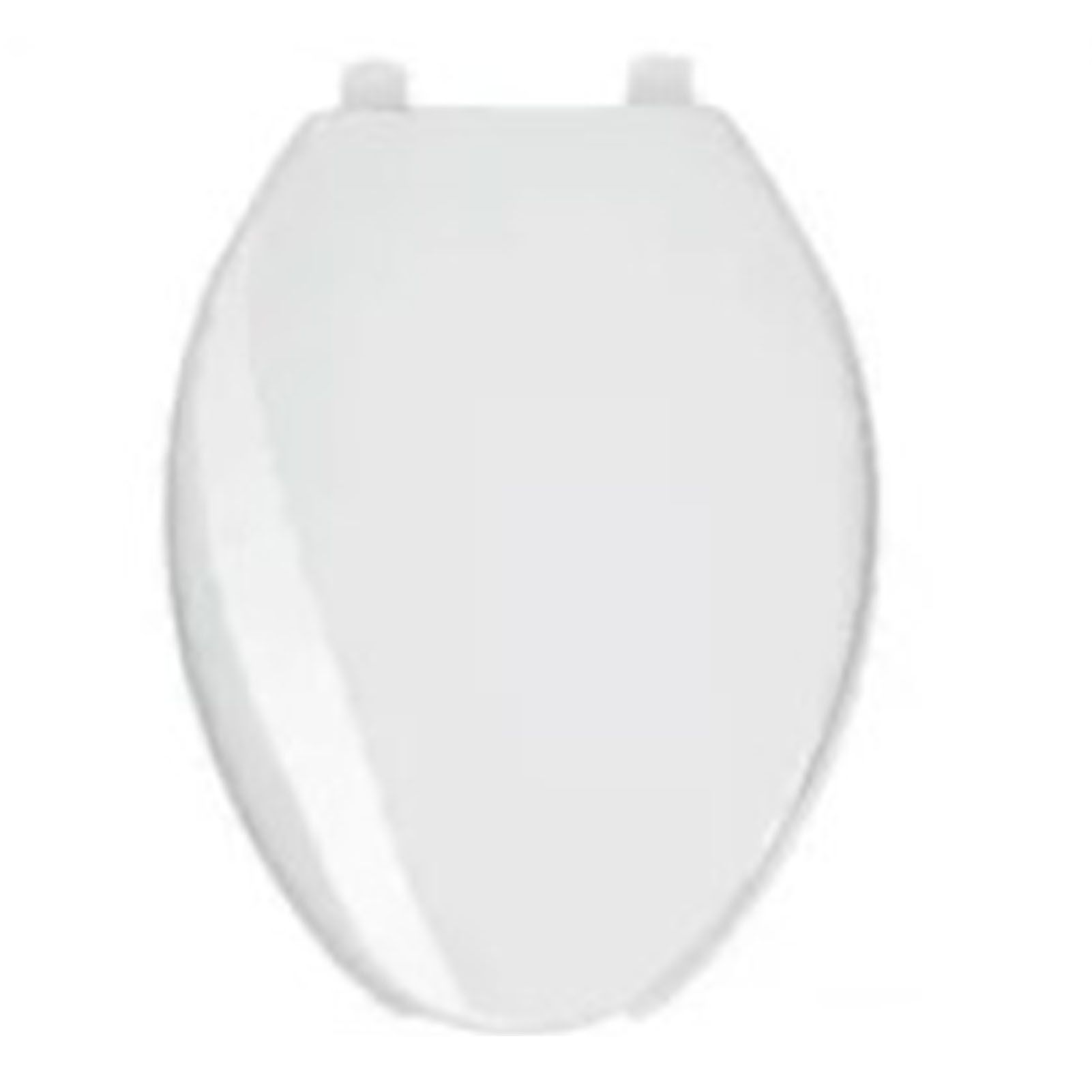 Slow Close Toilet Seat Thickened White PP Quick Installation Household Toilet Lid for Replacement - Image 2