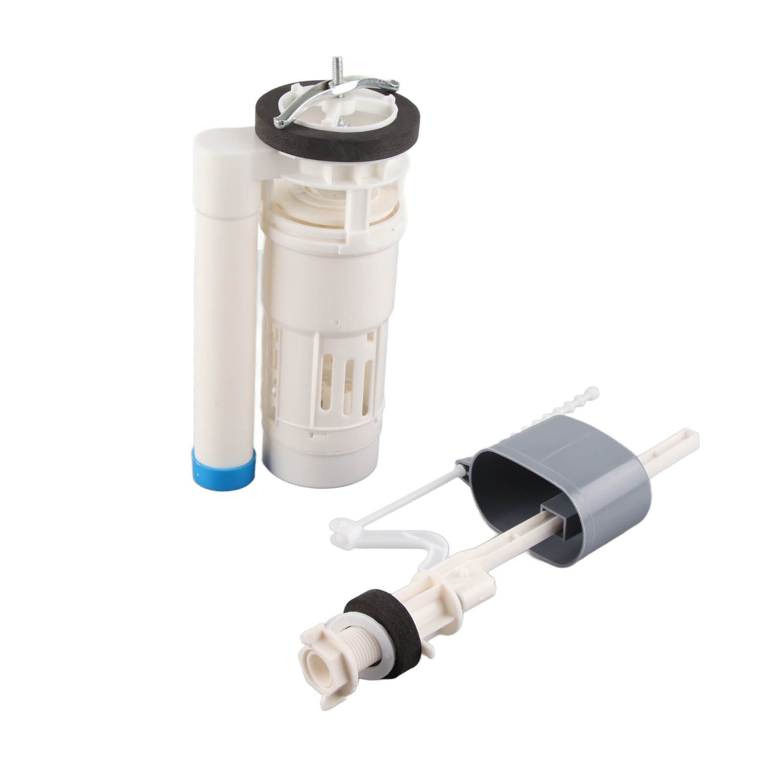 20cm Toilet Replacement Flush Valves Fill Valve with Push Button Universal Water Saving Toilet Repair Kit - Image 3