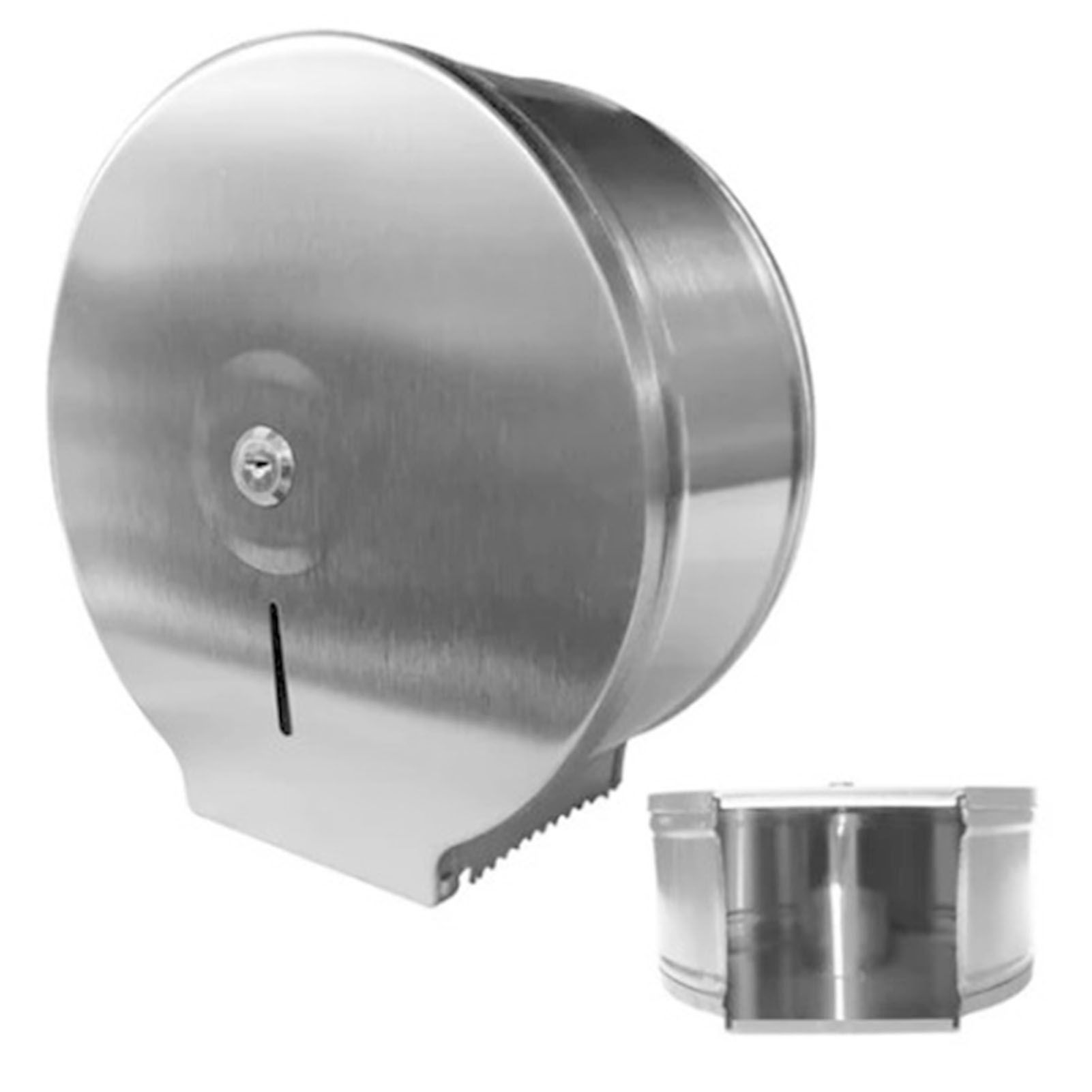 Paper Towel Holder Stainless Steel Satin Finish Waterproof Toilet Paper Holder Tissue Dispenser - Image 4