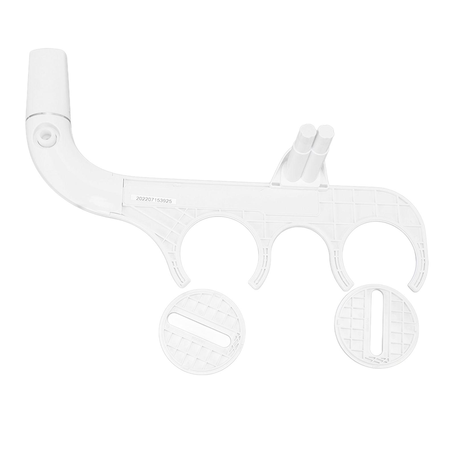 Ultra Slim Bidet Toilet Seat Attachment Dual Nozzle Self Cleaning Feminine Butt Wash Bidet Attachment 3/8 Inch Tee - Image 2