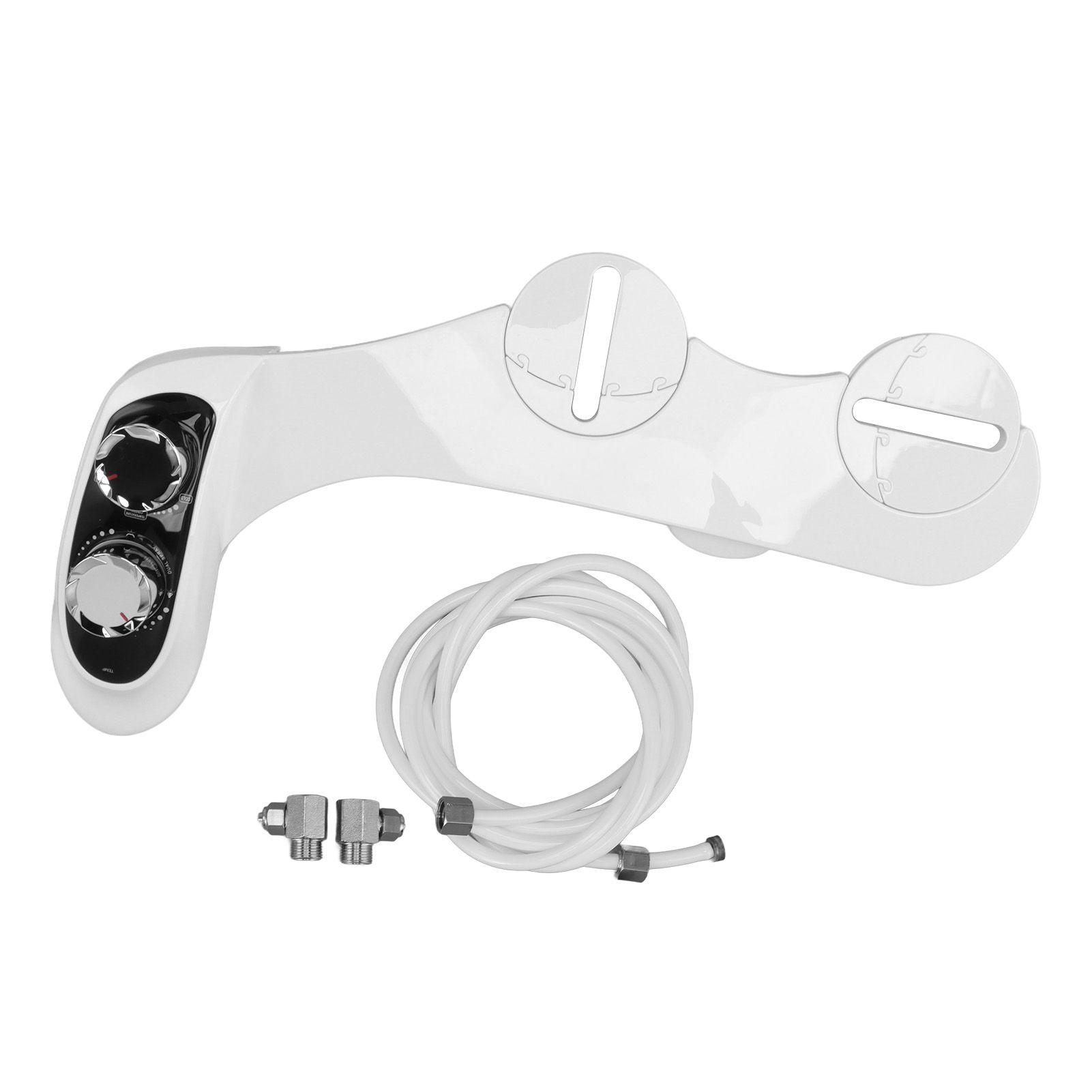Dual Nozzle Hot Cold Bidet ABS Toilet Bidet Attachment with Temperature Digital Display for Bathroom - Image 1