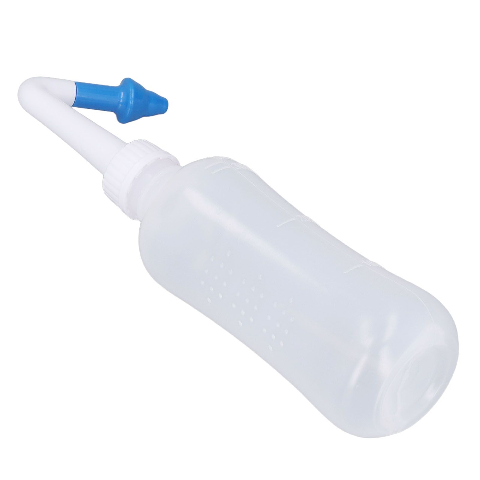 Nose Wash Cleaner 300ml Nasal Nose Wash Bottle for Household Adults Children Cleaning Blue Nose with One Hole - Image 3