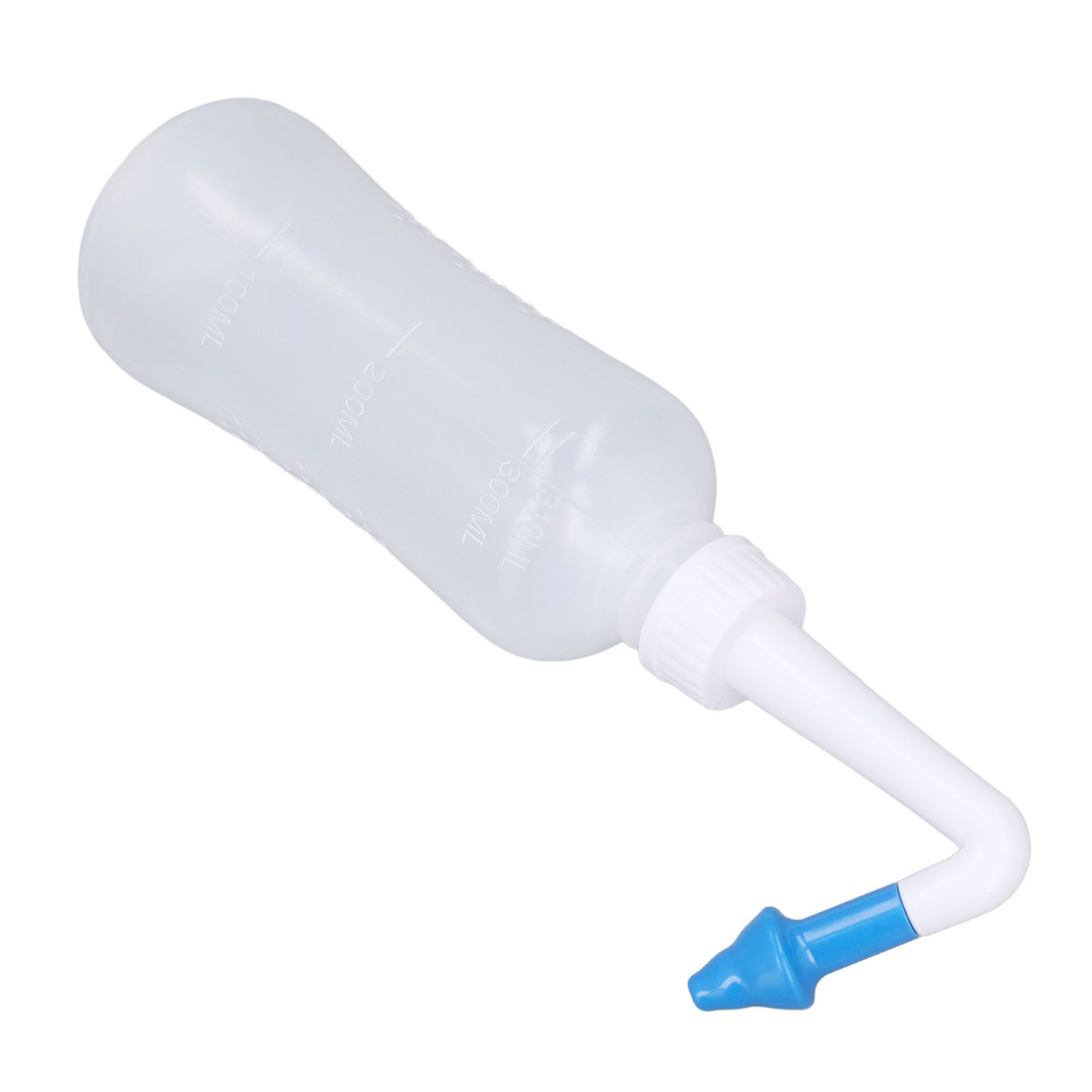 Nose Wash Cleaner 300ml Nasal Nose Wash Bottle for Household Adults Children Cleaning Blue Nose with One Hole - Image 5