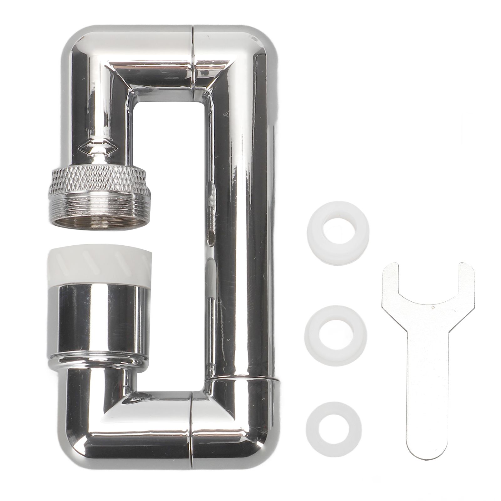 Faucet Extender Retractable Rotating Universal Sink Faucet Aerator for Kitchen Bathroom - Image 1