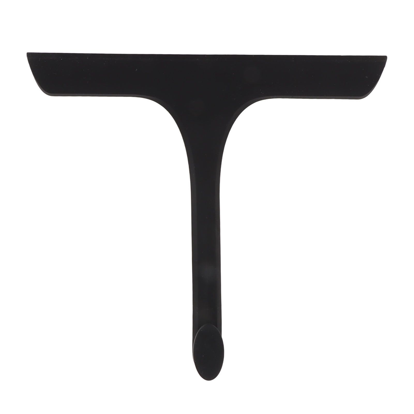 Glass Wiper with Non Slip Handle Silicone Window Cleaner Squeegee for Bathroom Windows Kitchen Mirror Black - Image 8