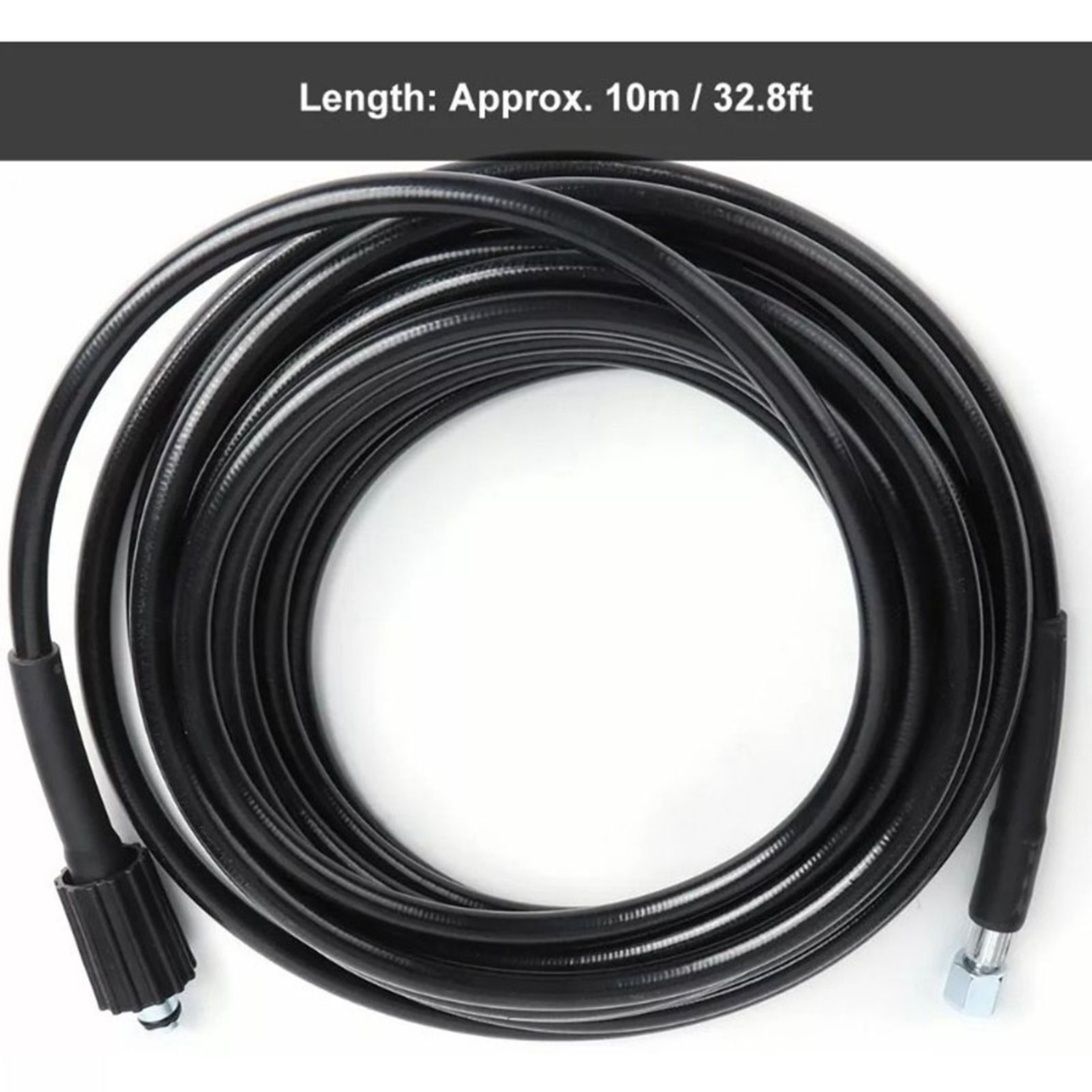 High Pressure Water Hose Rubber Flexible Explosion Proof Washer Pipe for Home Garden 10m - Image 8